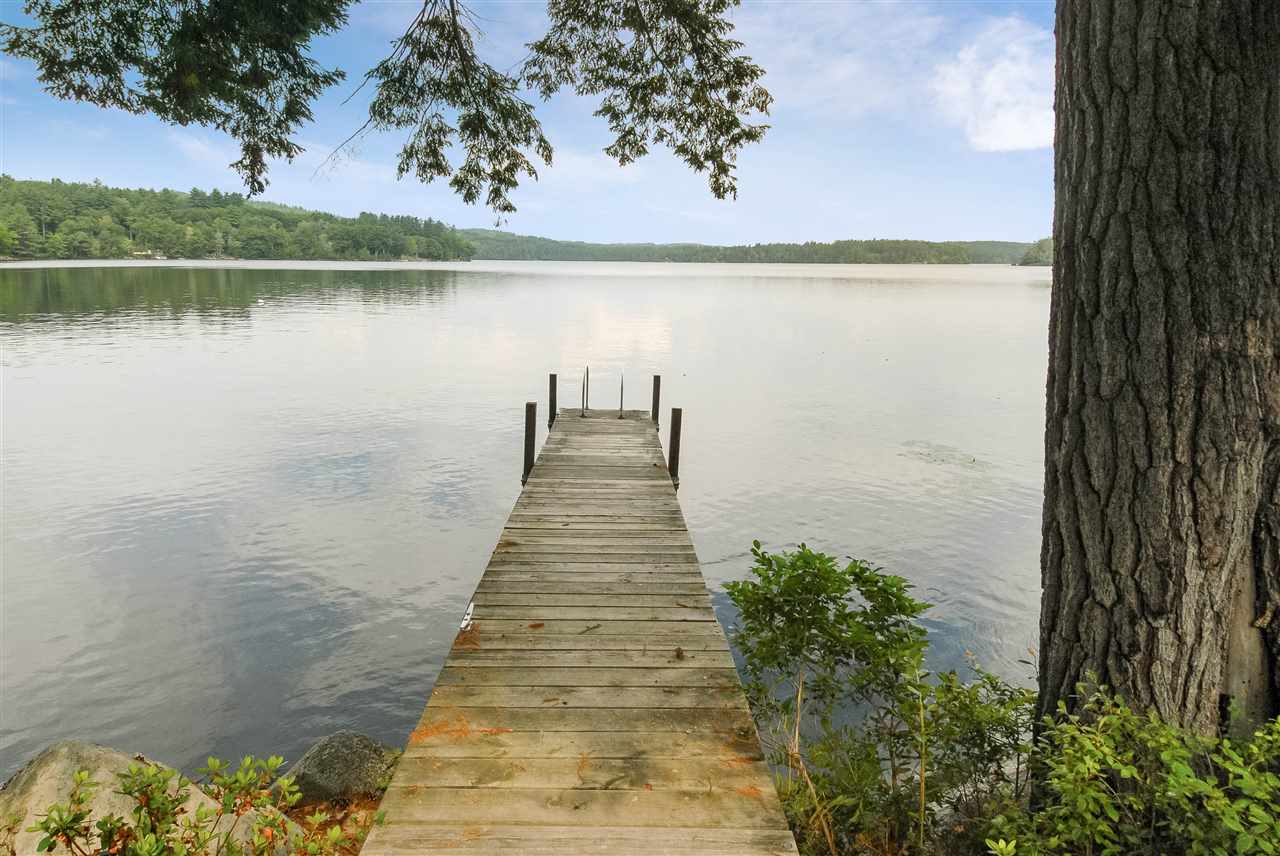 Lake Waukewan waterfront home for sale in New Hampton