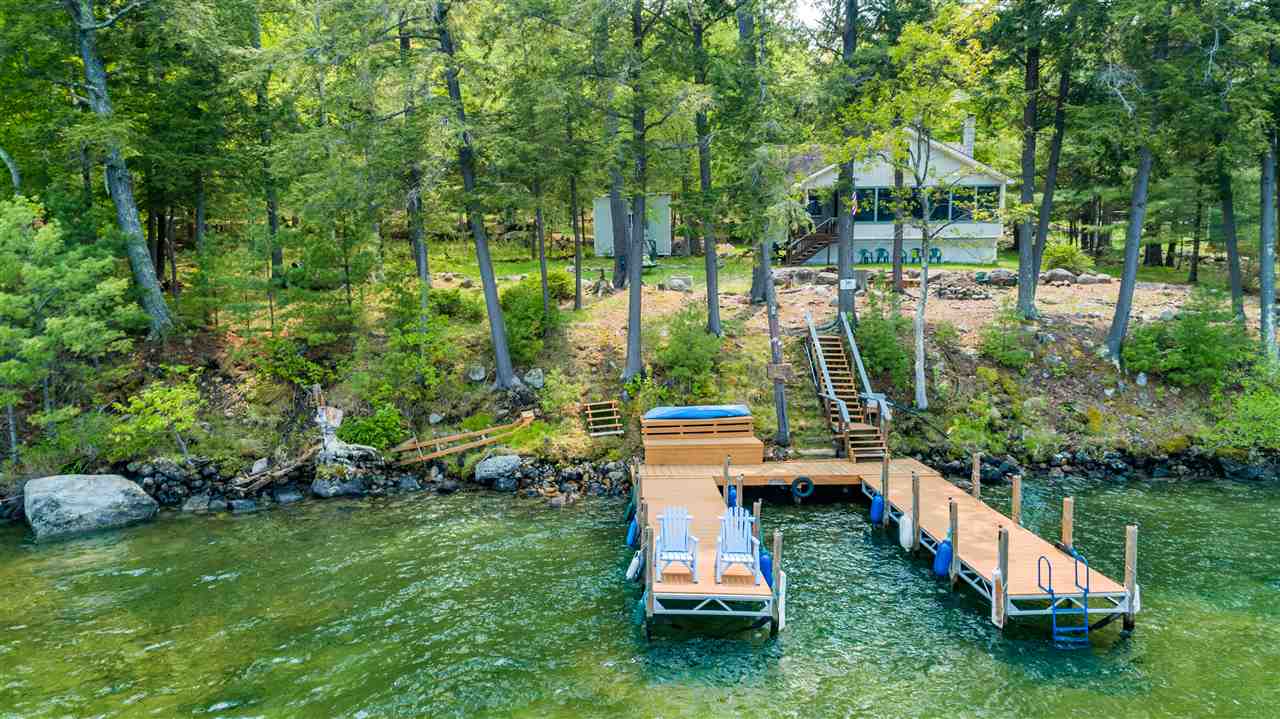 Lake Winnipesaukee waterfront home for sale in Meredith