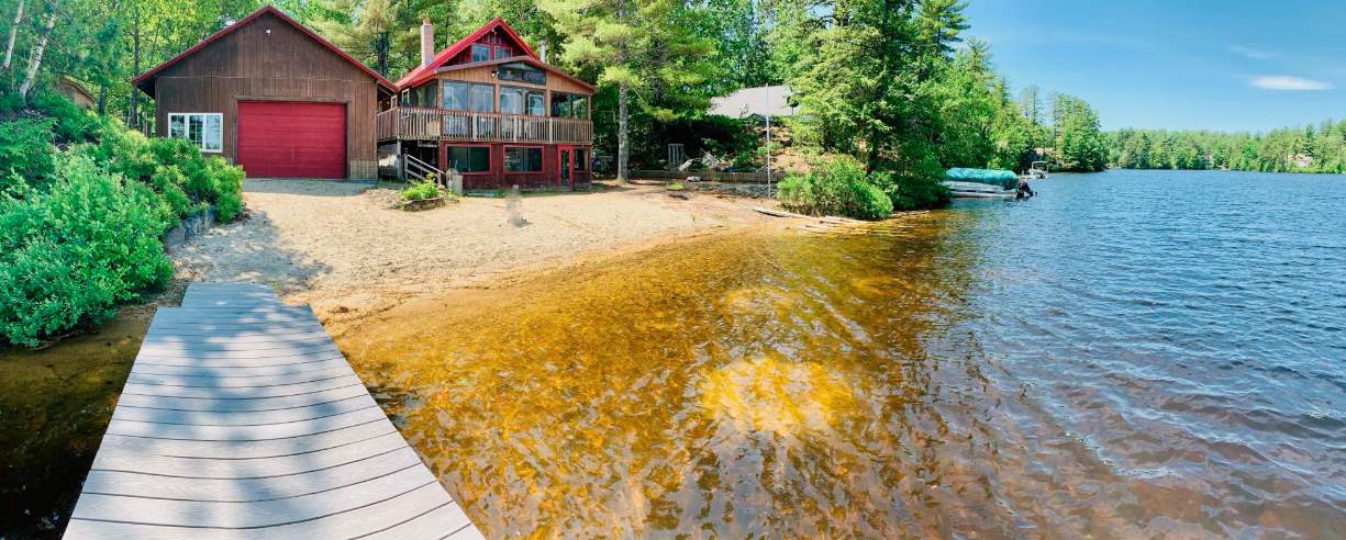 Lake Balch Lake waterfront home for sale in Wakefield