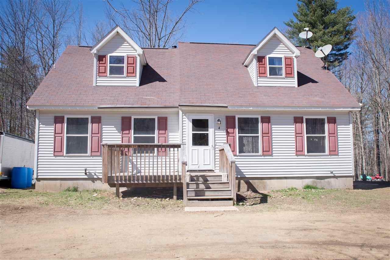 Sanbornton NH waterfront home for sale