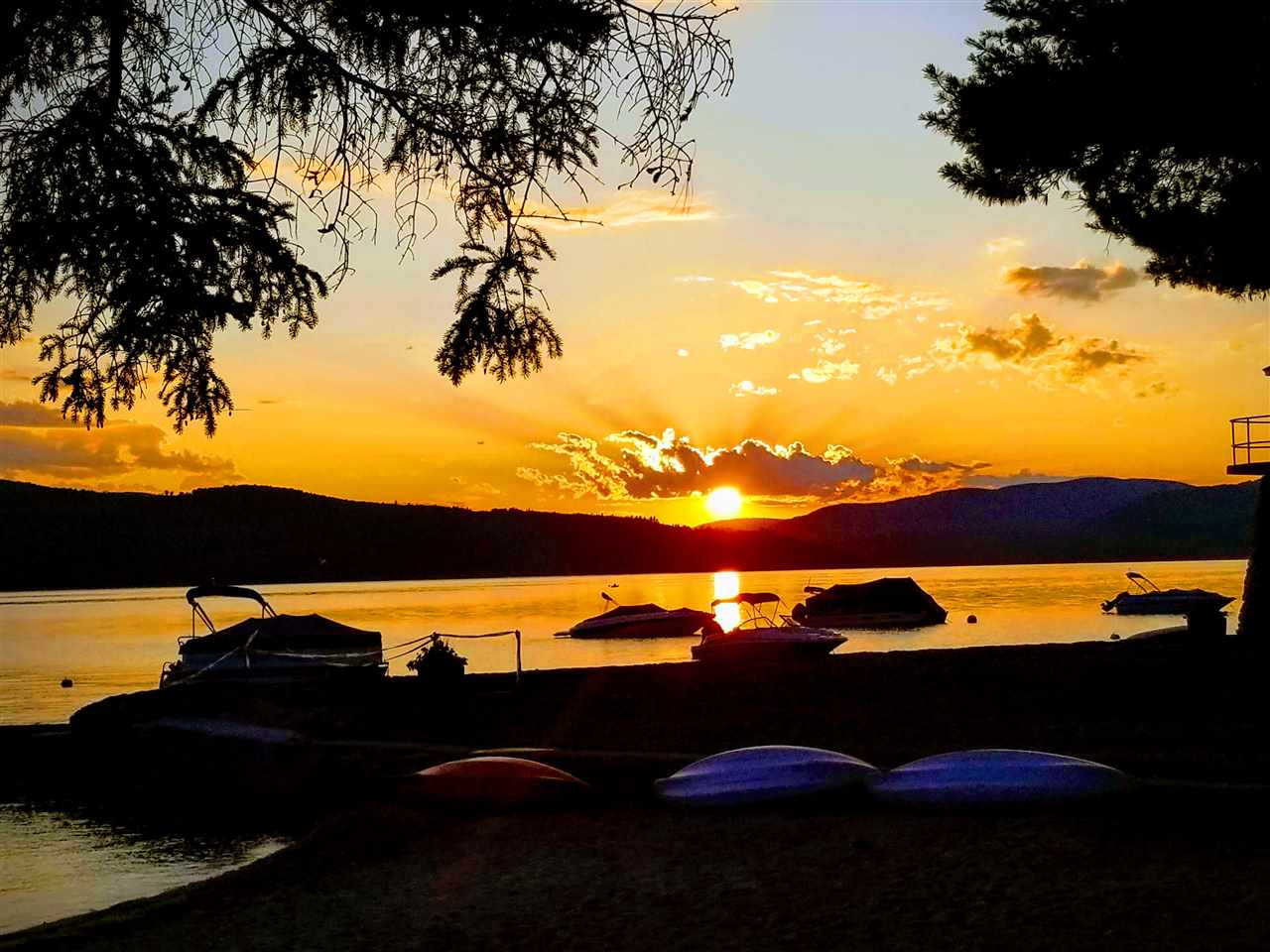 Bridgewater NH Lake Newfound Lake waterfront home for sale