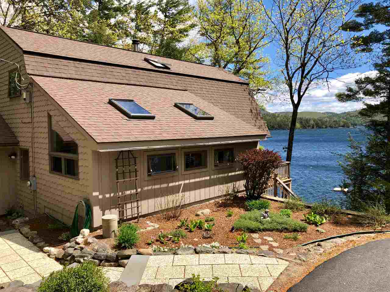 Lake Merrymeeting waterfront home for sale in New Durham