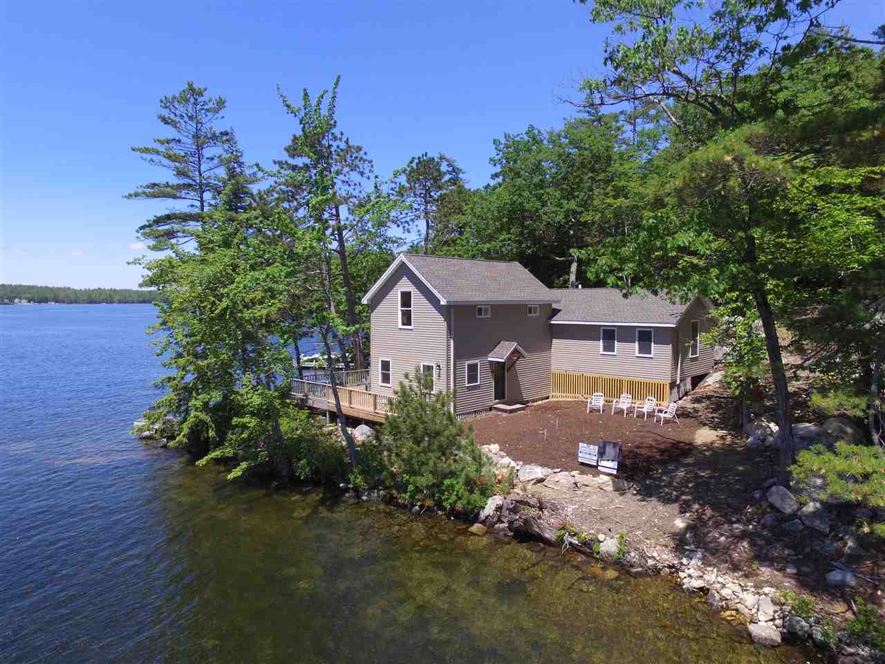 Lake Winnipesaukee waterfront home for sale in Tuftonboro
