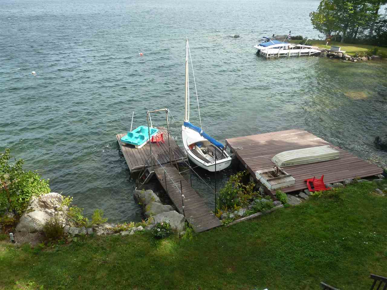 Lake Merrymeeting waterfront home for sale in New Durham
