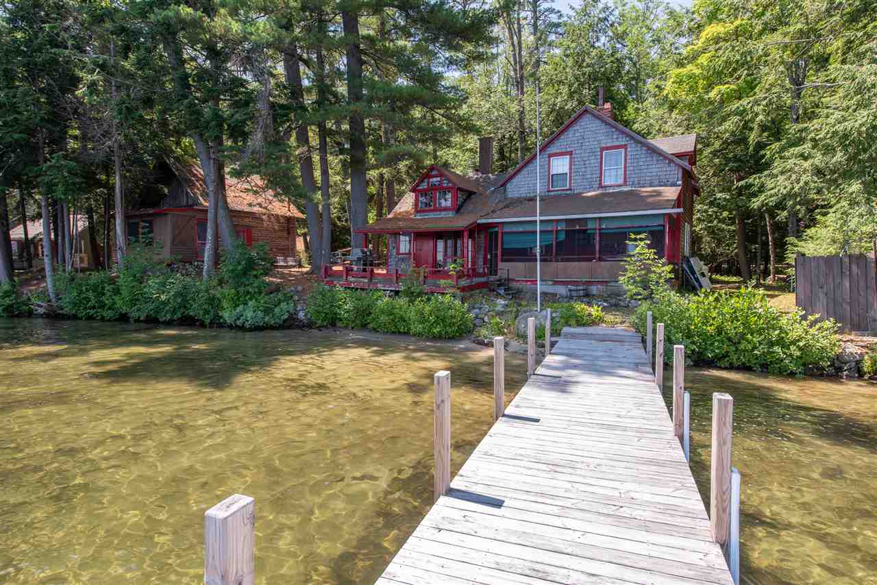 Lake Winnipesaukee waterfront home for sale in Meredith