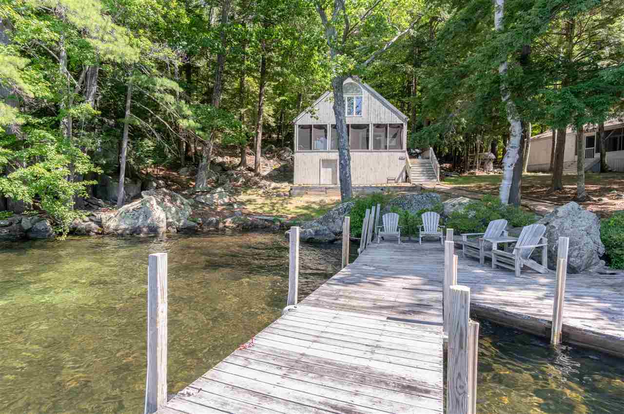 Lake Winnipesaukee waterfront home for sale in Meredith