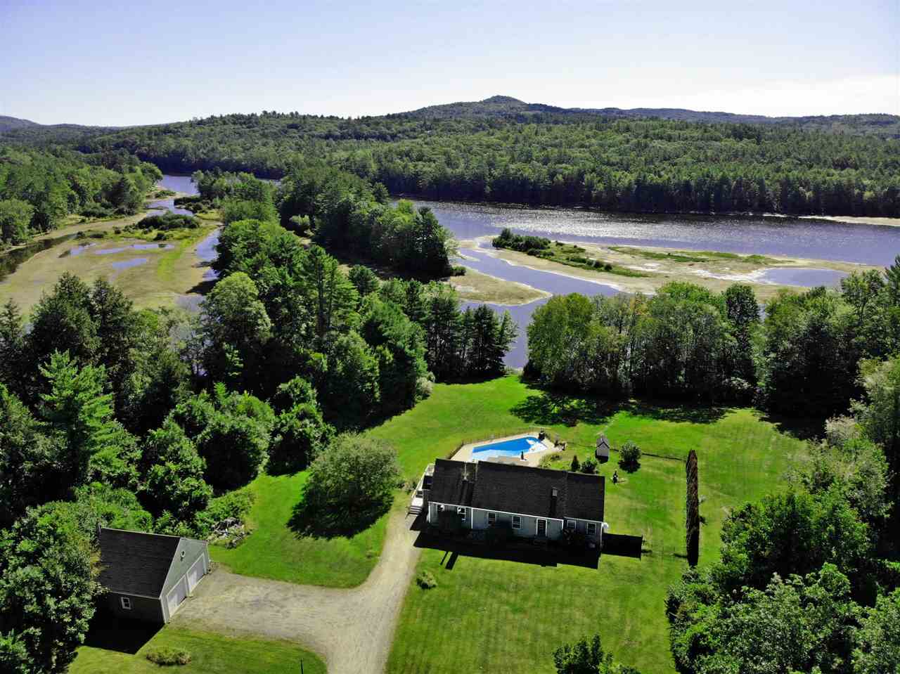 River Pemigewasset River waterfront home for sale in Bristol