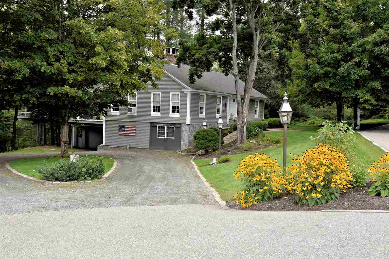 Franklin NH Pond Chance Pond waterfront home for sale