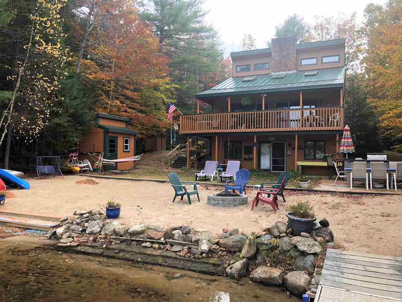 Lake Locke Lake waterfront home for sale in Barnstead