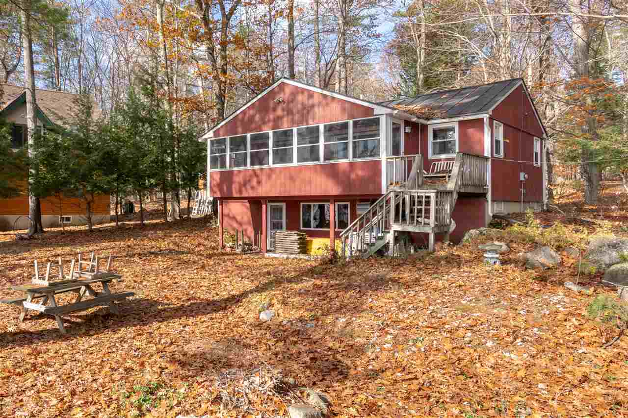Lake Kanasatka waterfront home for sale in Moultonborough