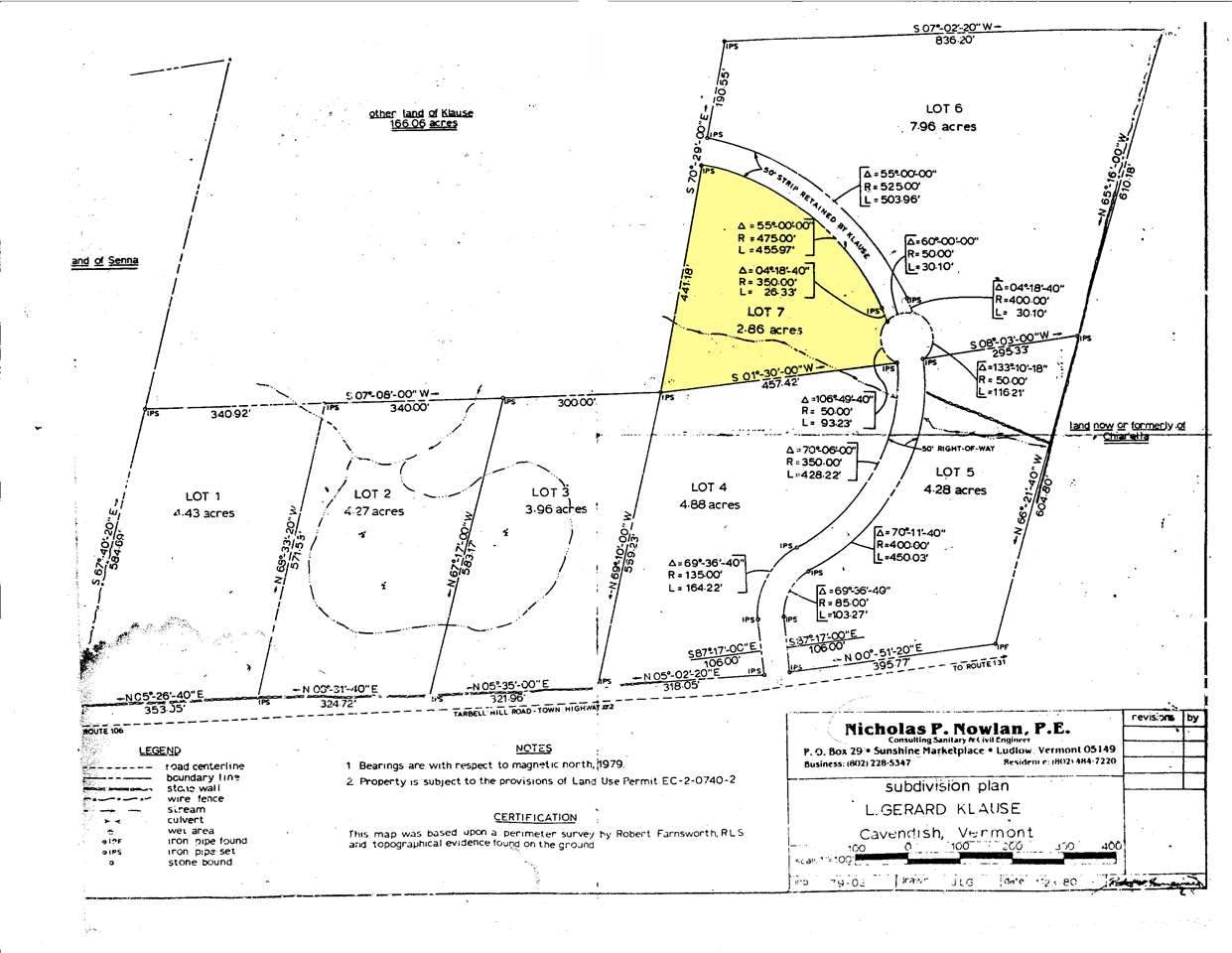 VILLAGE OF PROCTORSVILLE IN TOWN OF CAVENDISH VT Land / Acres for sale