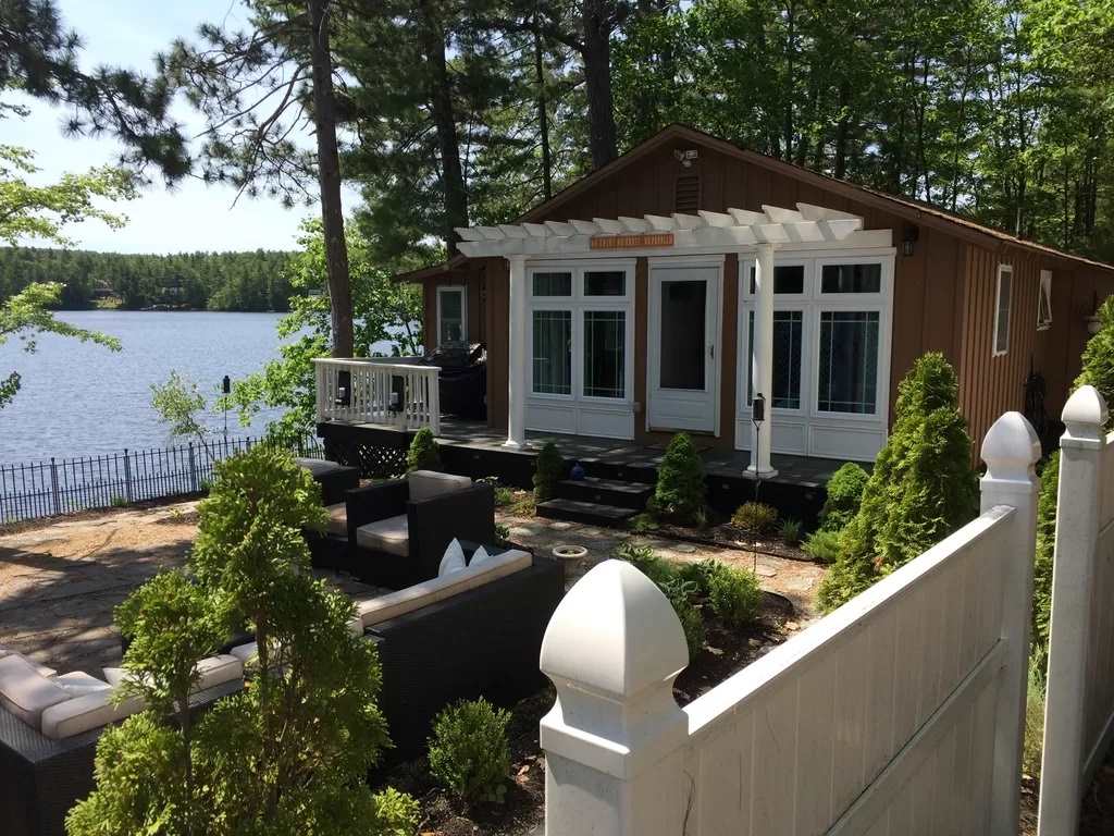Lake Balch Lake waterfront home for sale in Wakefield