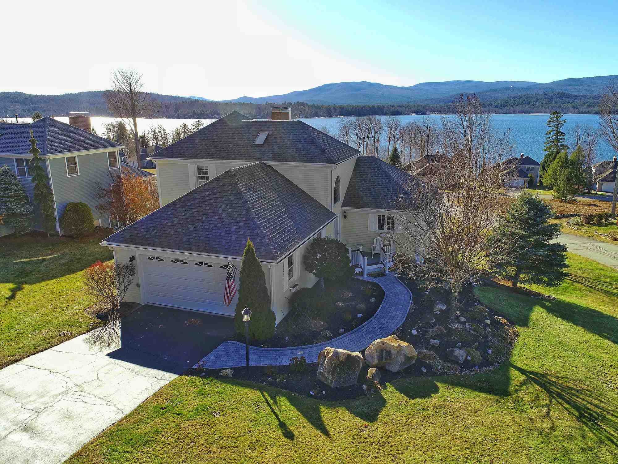 Bridgewater NH Lake Newfound waterfront home for sale