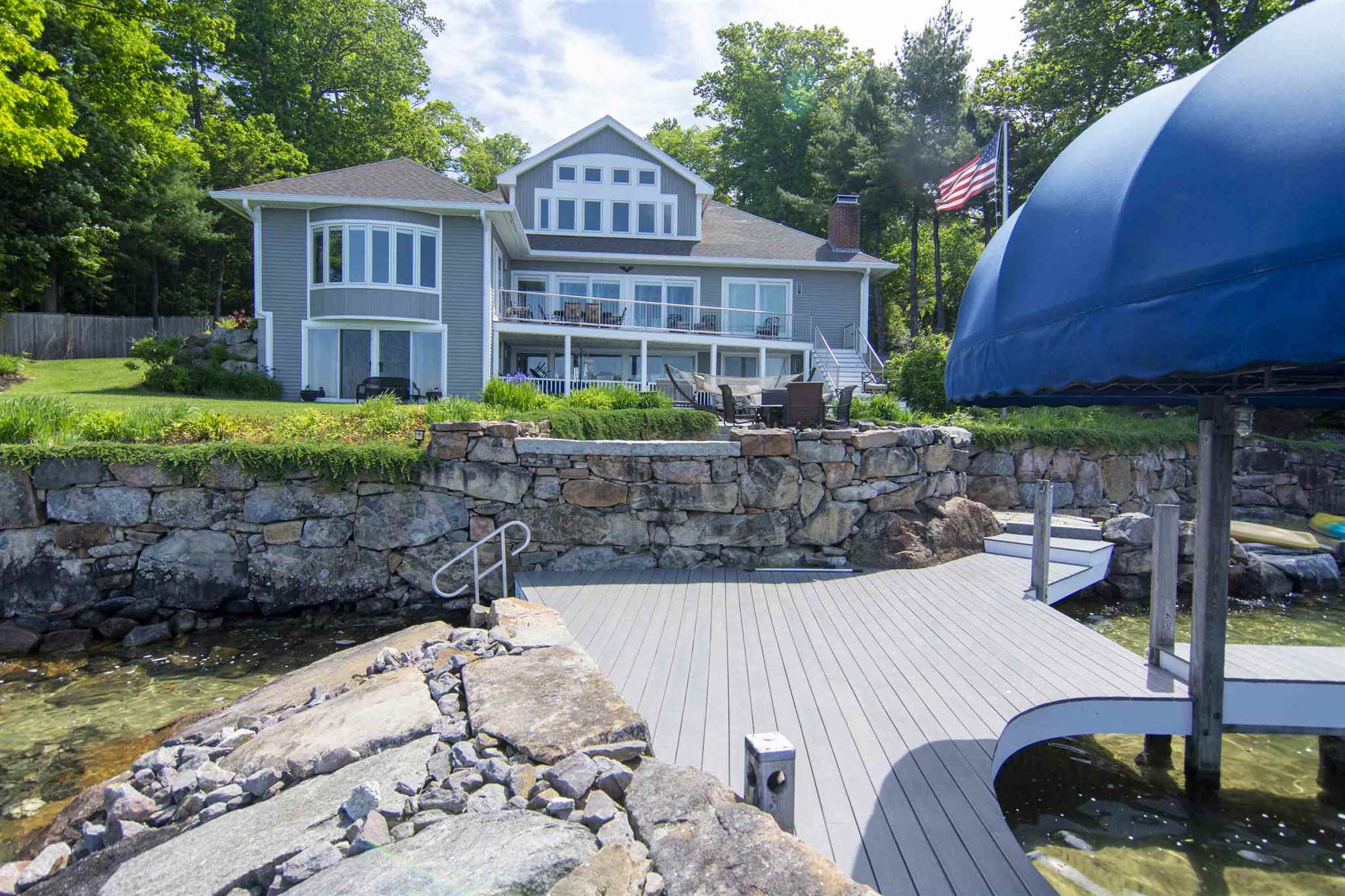 Gilford NH Lake Winnipesaukee waterfront home for sale