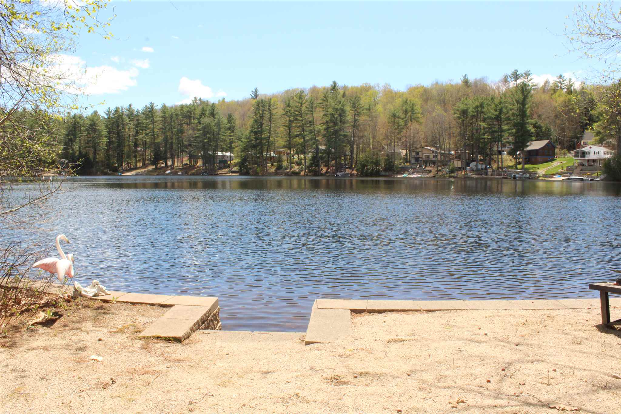 Lake Belleau waterfront home for sale in Wakefield