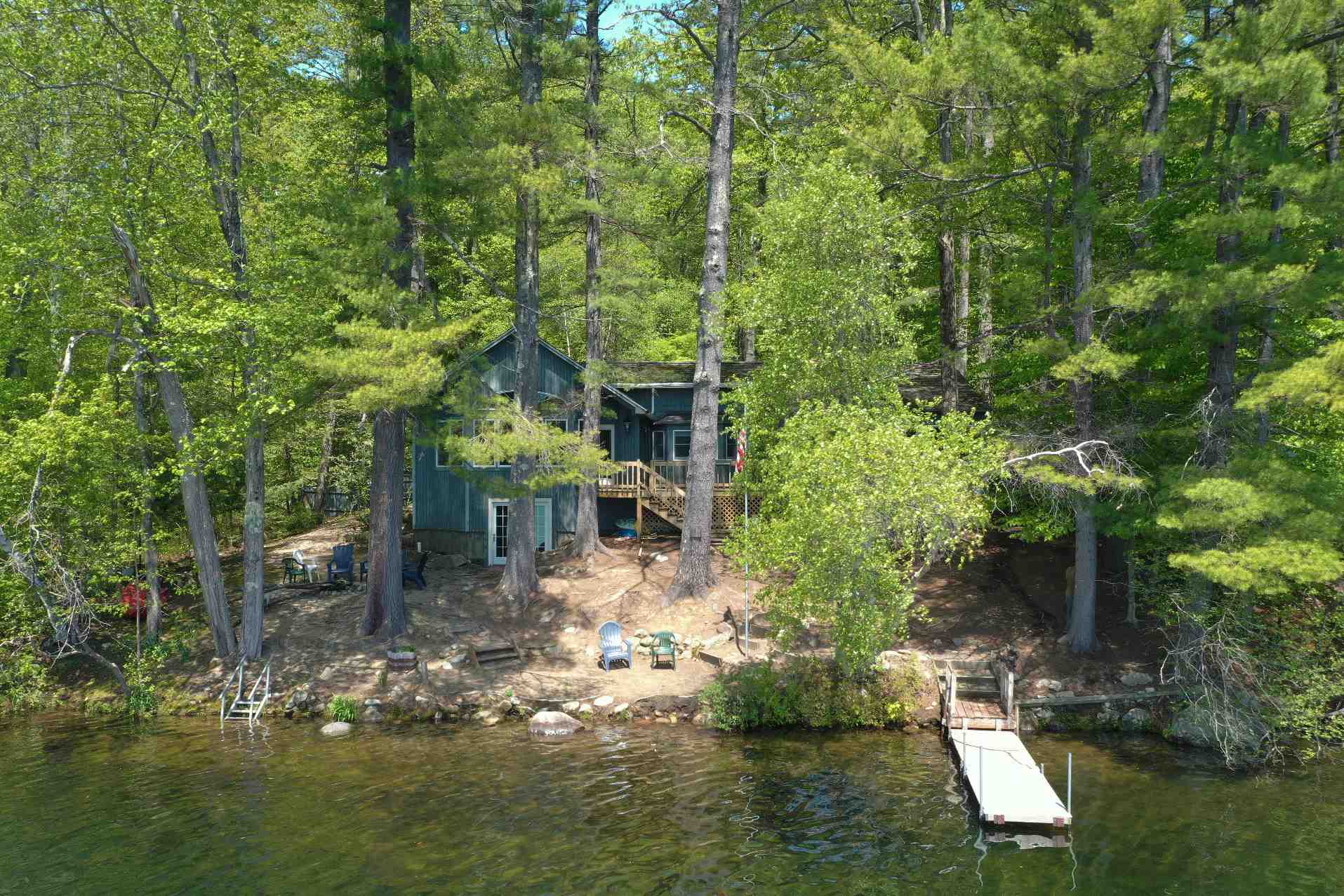 Lake Kanasatka waterfront home for sale in Moultonborough