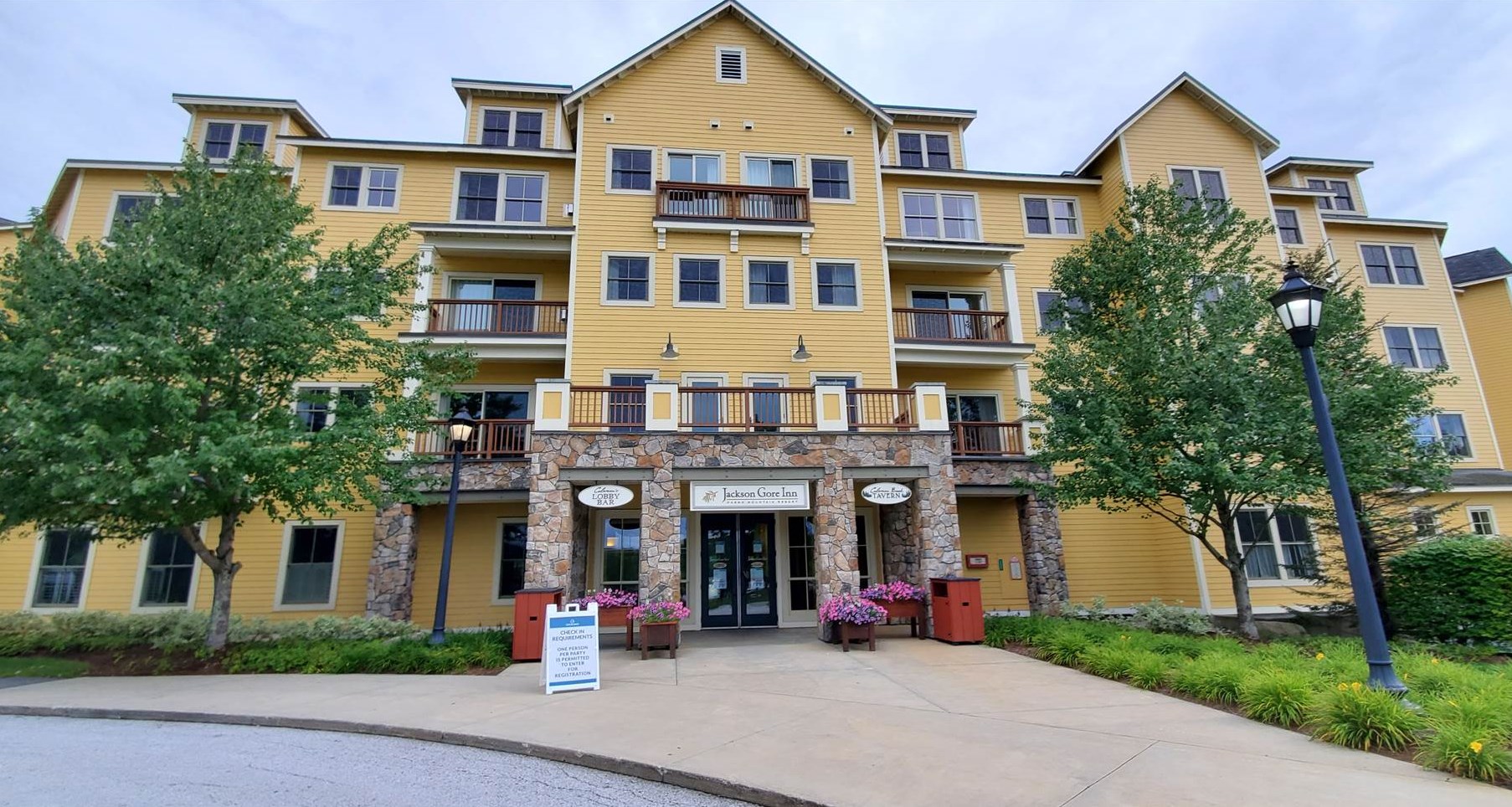 This unit has a balcony to sit and enjoy the fresh Vermont air and is just steps down the hall from the elevator. This has been a great rental as it is ADA accessible and sleeps 6. The en suite bedroom has a King bed and master bath with jetted tub. The second bathroom has a shower with a fold-down seat. The living area has a queen murphy bed and pull-out sofa for more guests. There is also a full kitchen. In 2019, owners stayed 39 nights and rented 12 nights which almost covered the fees. Owners also have an RCI membership and are happy to transfer that over. They bank some of the weeks each year for trade and have enjoyed staying in other resorts for a fraction of the cost. Jackson Gore ownership also comes with use of the ski locker year round, memberships at Spring House, and use of the outdoor pool and hot tubs too. There is an owners' lounge and library only accessible to owners. The main common area offers a large fireplace and tavern. There is also a restaurant offering room service. Enjoy the outdoor firepit and outdoor concerts,  Owner is a licensed real estate broker. Type of deed is Interval Warranty Deed.