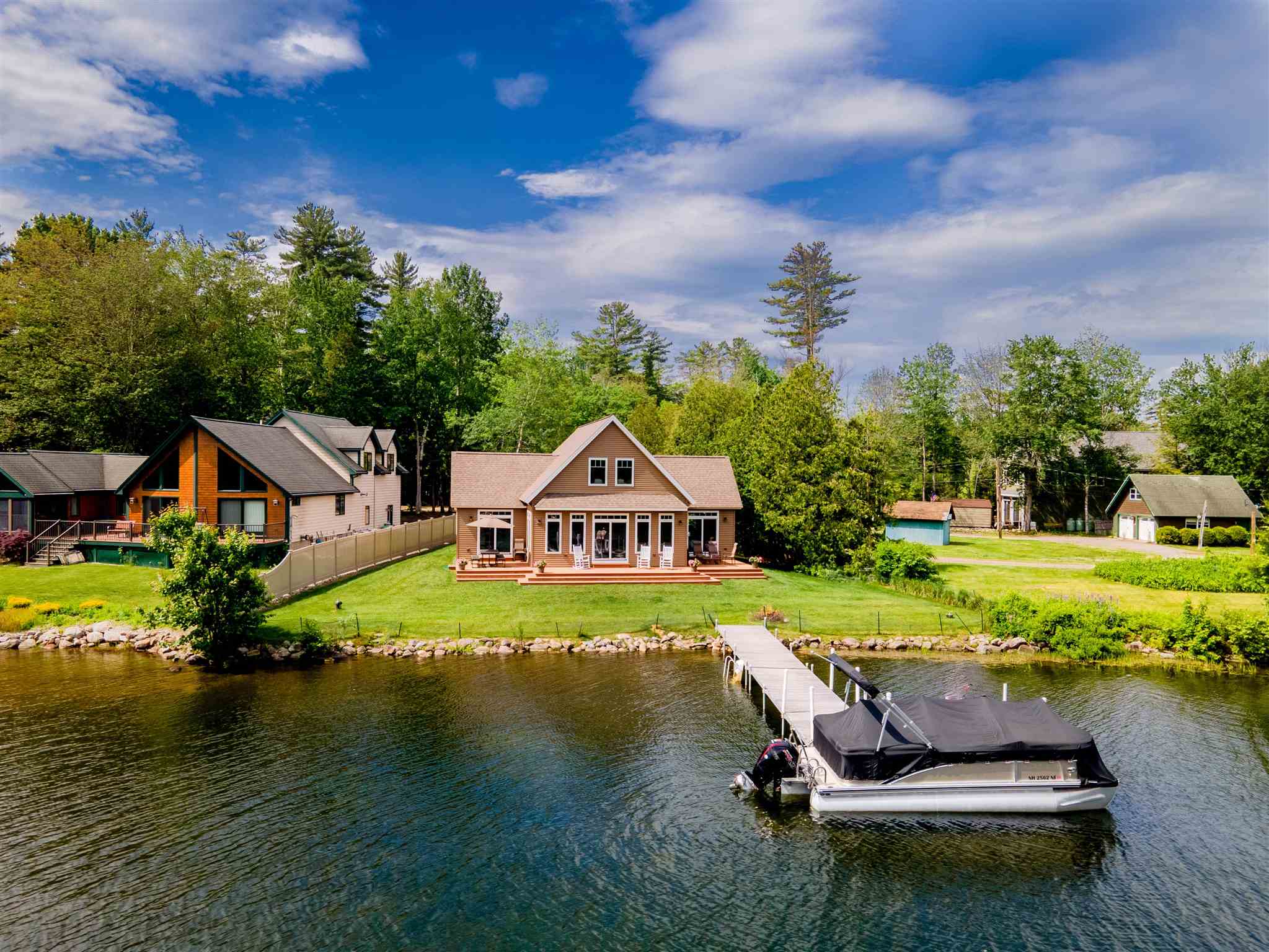 Lake Winnipesaukee waterfront homes in Moultonborough, NH