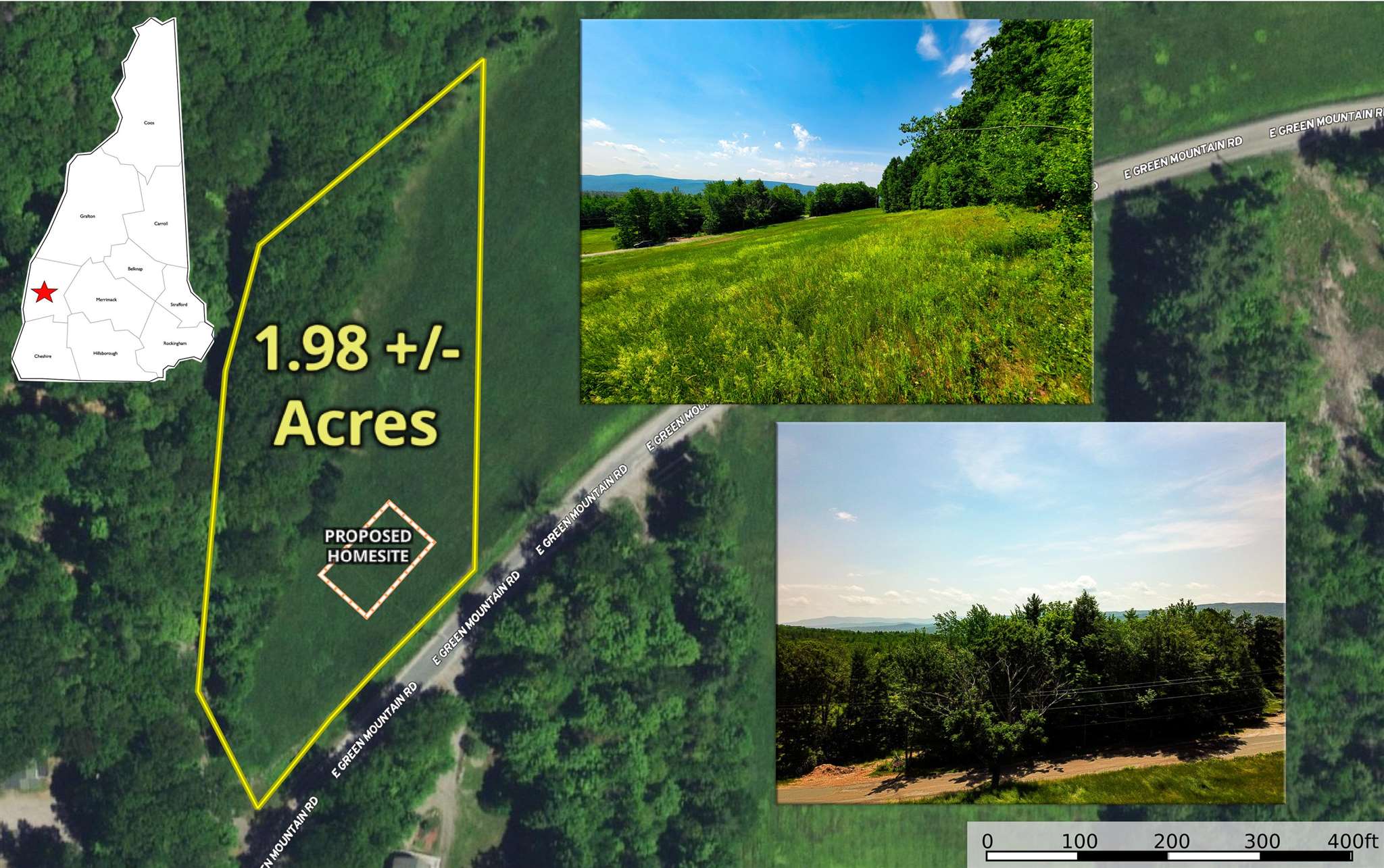 Claremont New Hampshire Land / Acres For Sale page 1