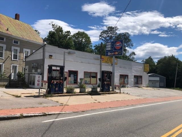 Gas pumps and Convenience store