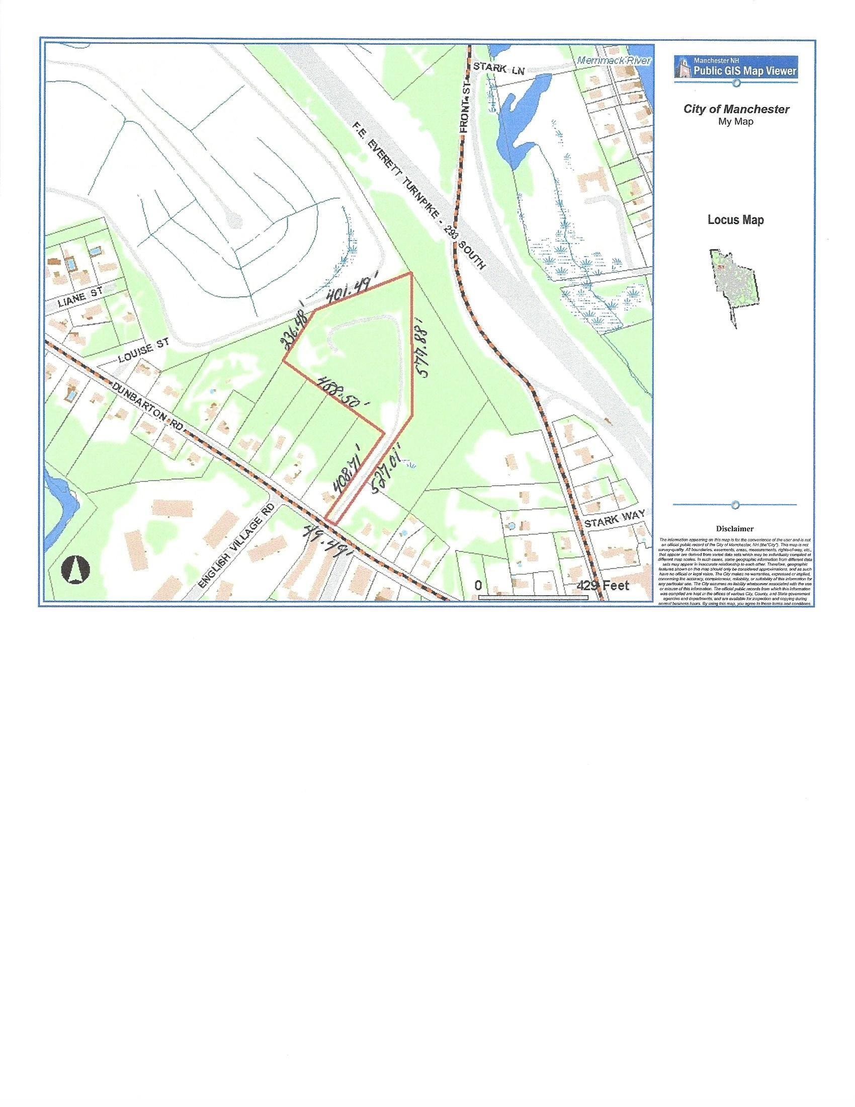 0 Dunbarton Road, Manchester, NH 5Acres 425,000