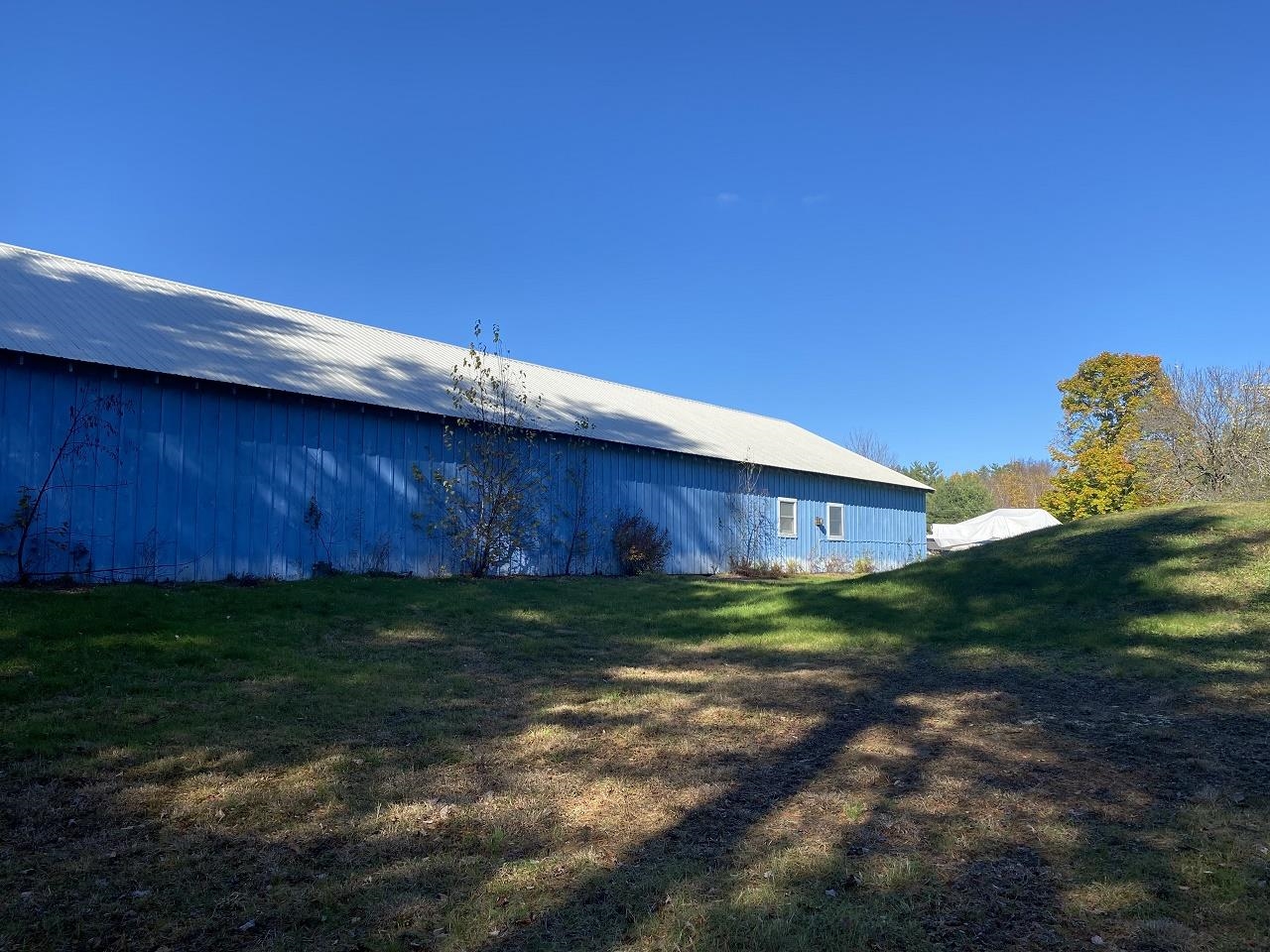 Back View Of The Storage and Garage