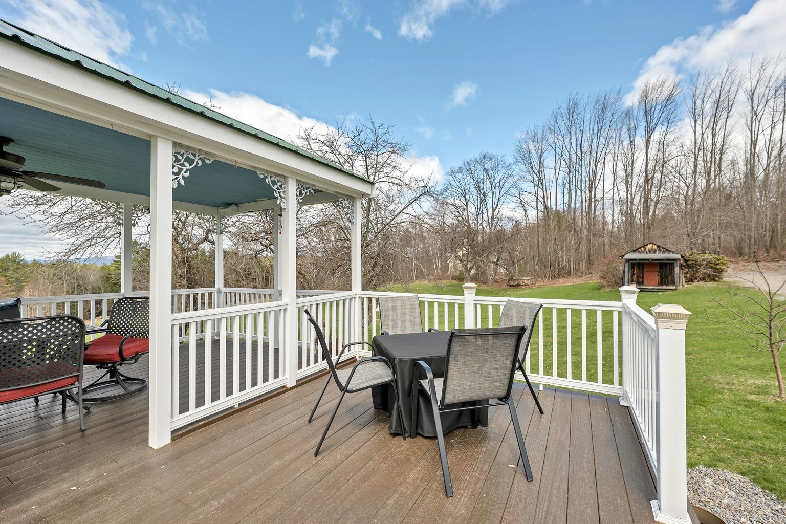 Gazebo with cable and outdoor speakers