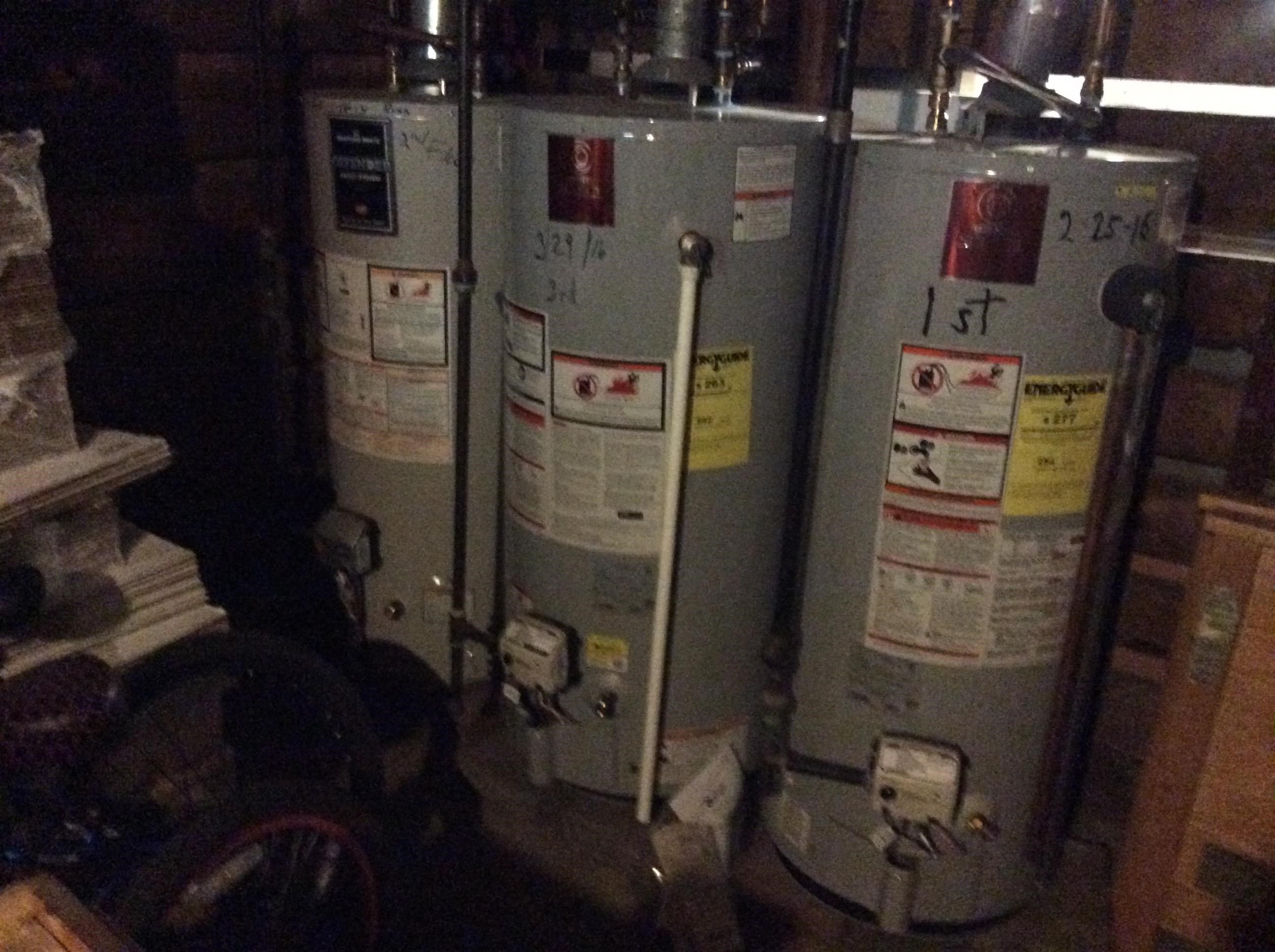 SEPERATE HOT WATER HEATERS