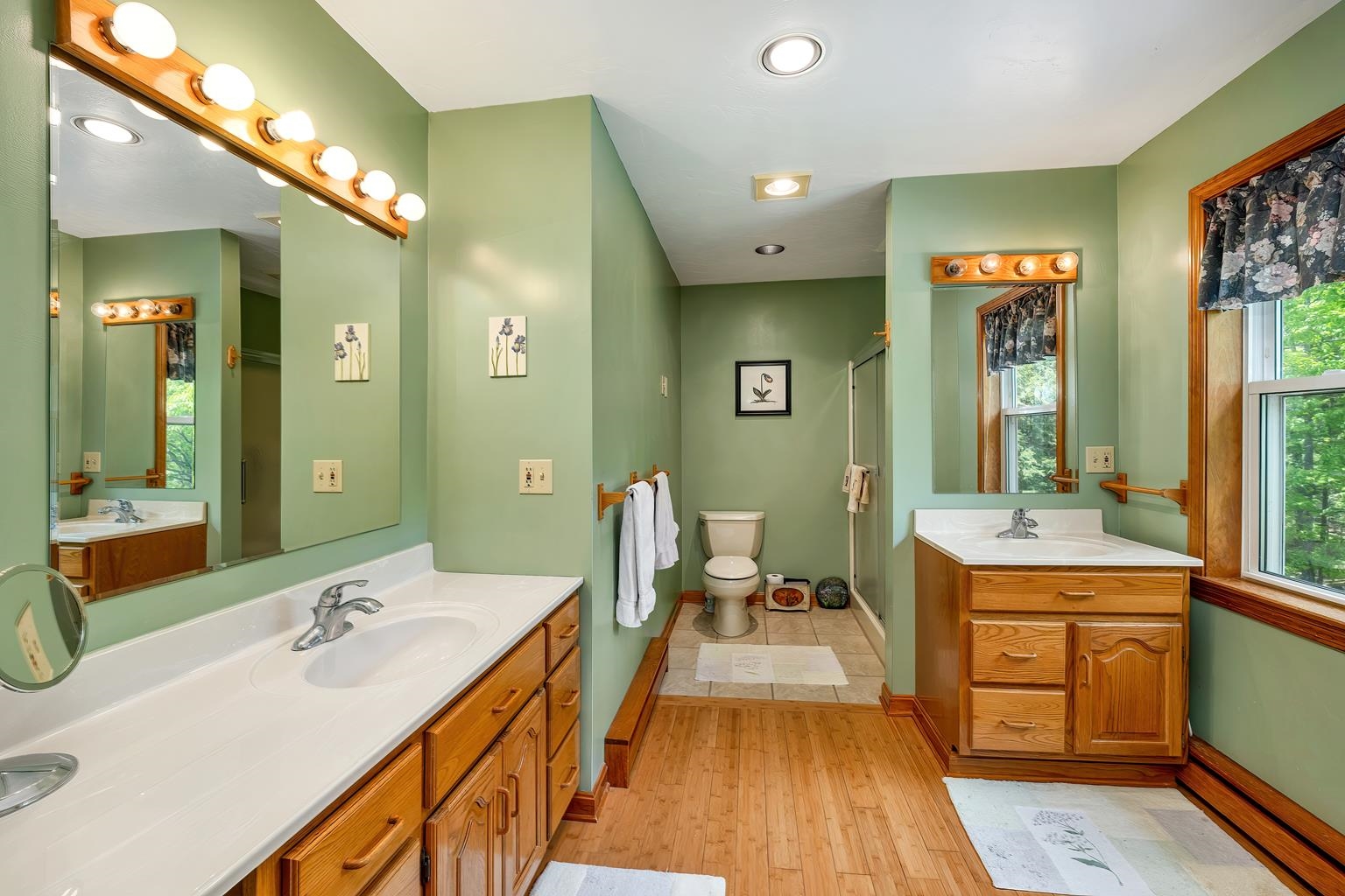 Primary Bathroom with Double Sinks
