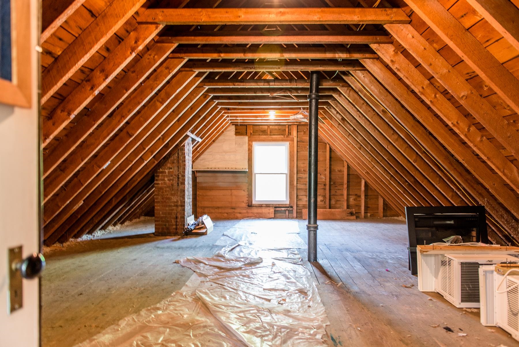 Unfinished Attic for more living space