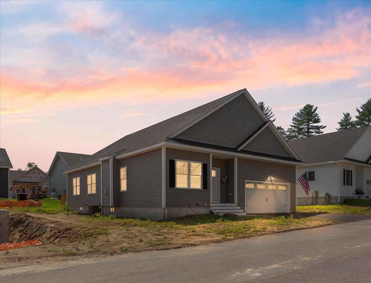 Welcome to Beaver Brook Estates, a private, beautiful, country 12-acre setting touting this Age Restricted 62+ Community, boasts 29 single-family detached homes, in an incredible Pelham location on the Windham line. 5 Floorplans to choose from, 1425 SF - 1960SF - Ranch Styles and two-story floorplans, Clubhouse, hardwood floors, cathedral ceilings, Central A/C, 2 stall garage for all house plans, abutting babbling Beaver Brook. Low condo fee expected $275 a month. Pennichuck water. Don’t miss out! Reserve your lot today and become one of the proud owners of beaver Brook Estates. These units are selling fast! GPS 1431 Mammoth Rd, Pelham, NH GPS 1431 Mammoth Rd, Pelham, NH ***PHOTO IS A FACSIMILE.