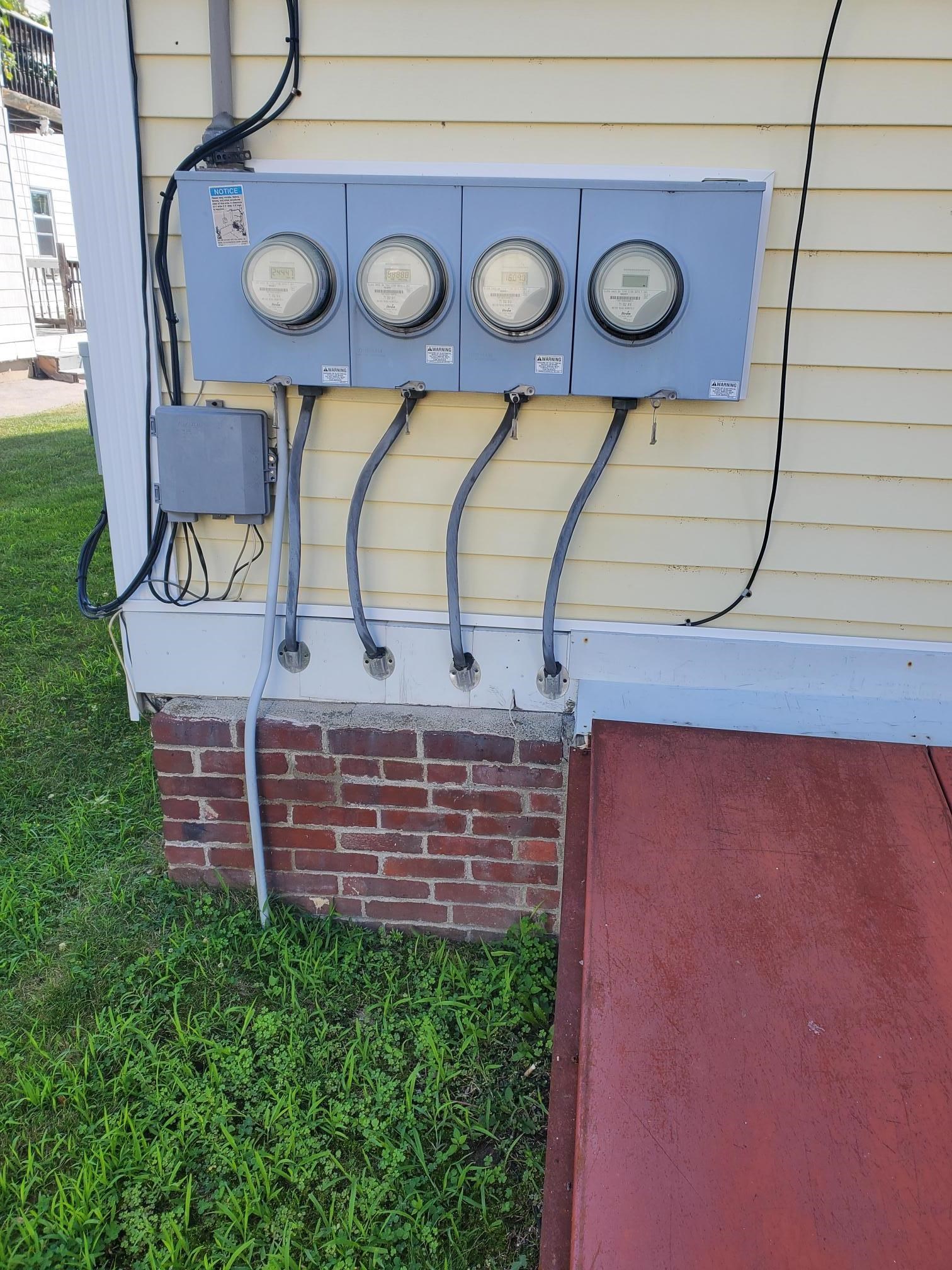 Electric Meters for the building