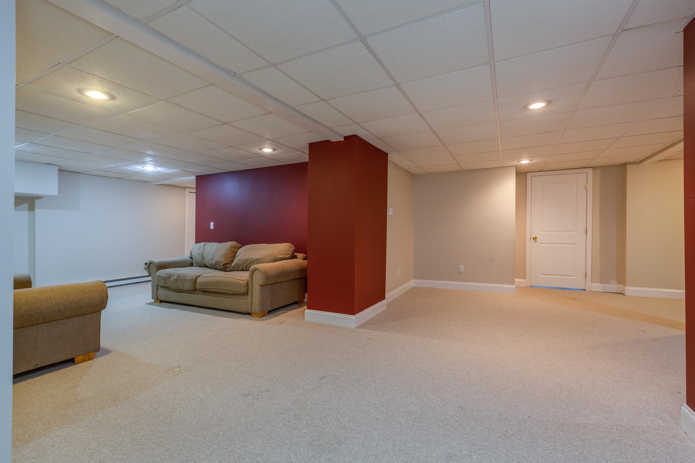 Partially Finished Basement, 2 other rooms off the main area
