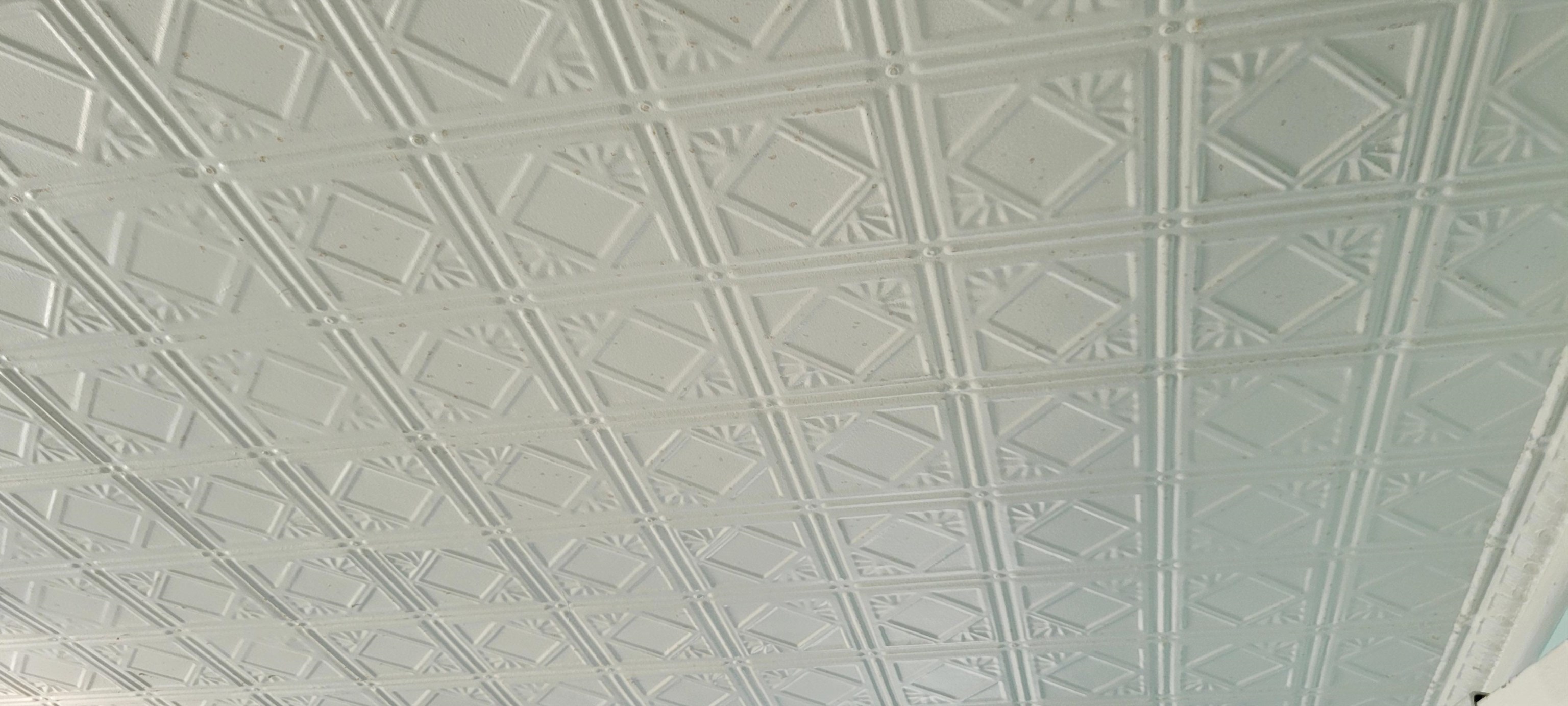 Original tin ceilings