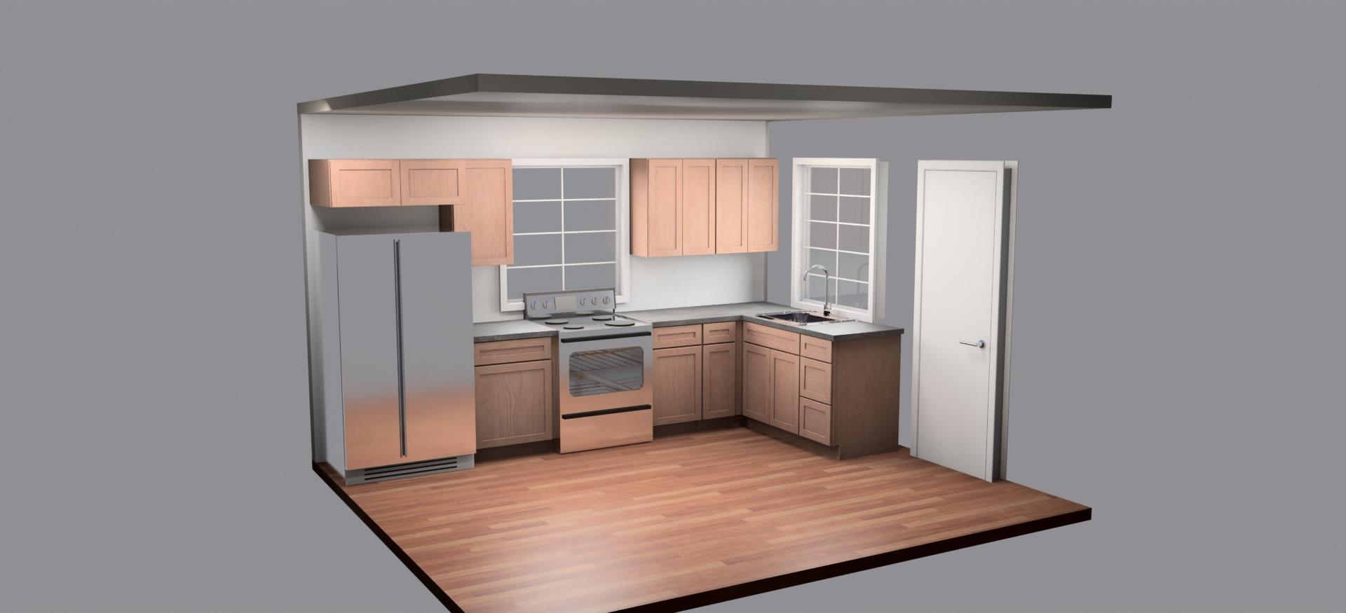 Image of New Kitchen Cabinets