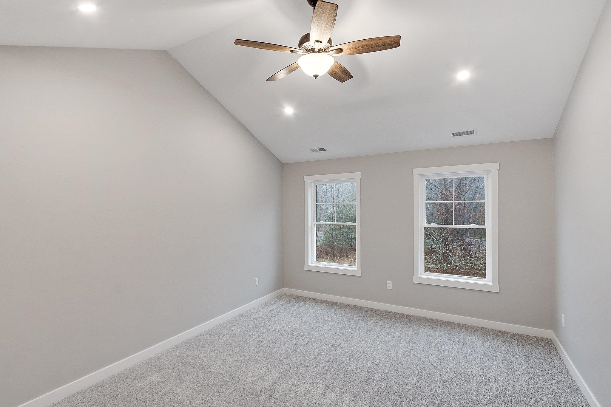 MAIN BEDROOM WITH RECESSED LIGHTING