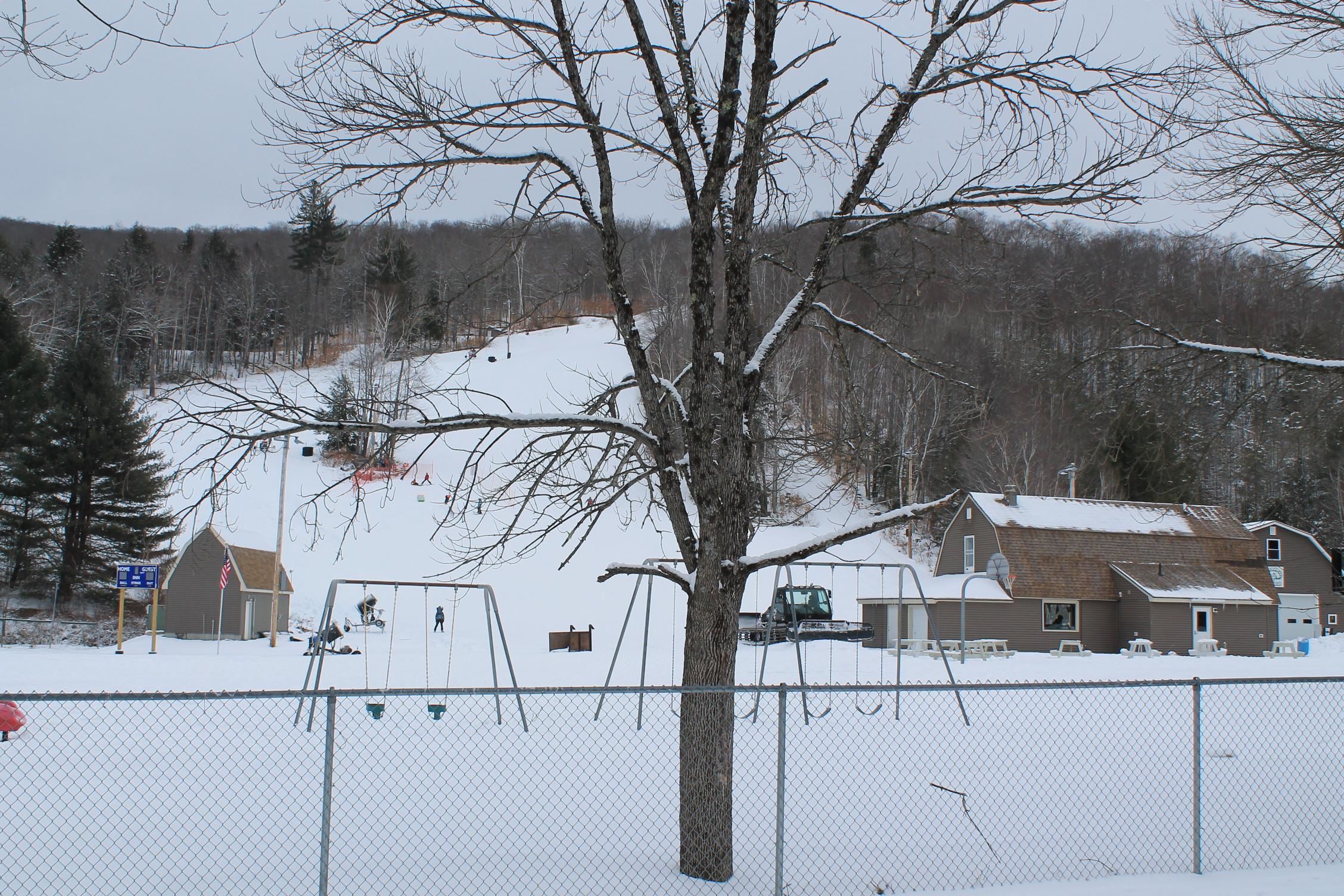town ski hill