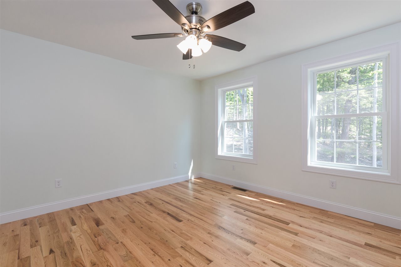 Reasonable facsimile bedroom with optional hardwood floor