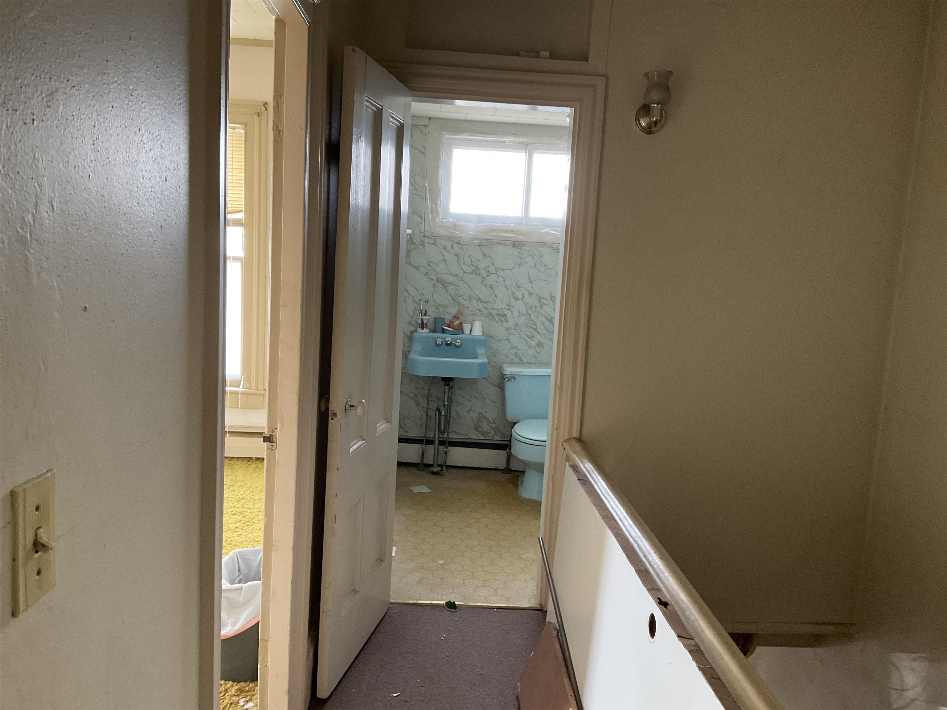 Hallway to Upstairs Bathroom