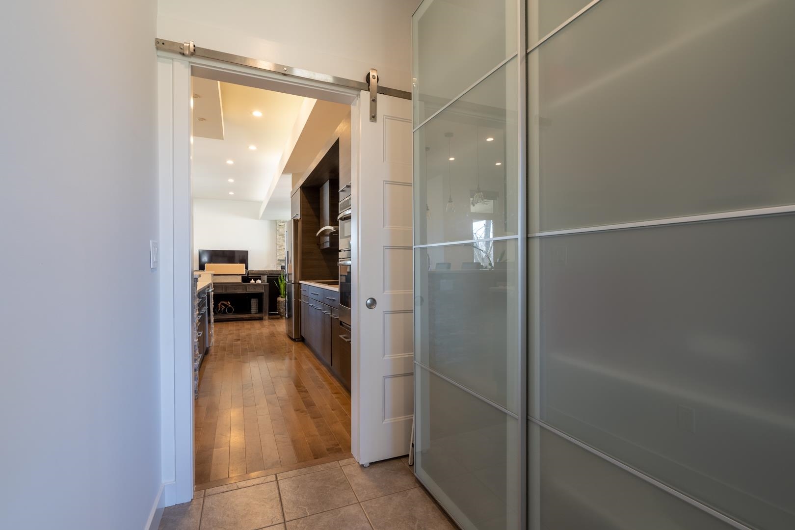 Frosted Glass Pantry
