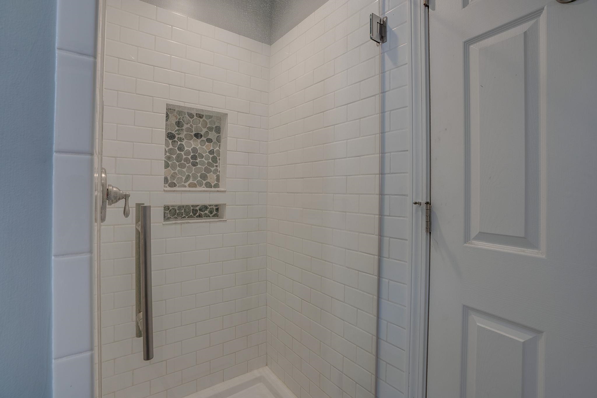 Tile Shower in 3/4 Bath on 1st Floor