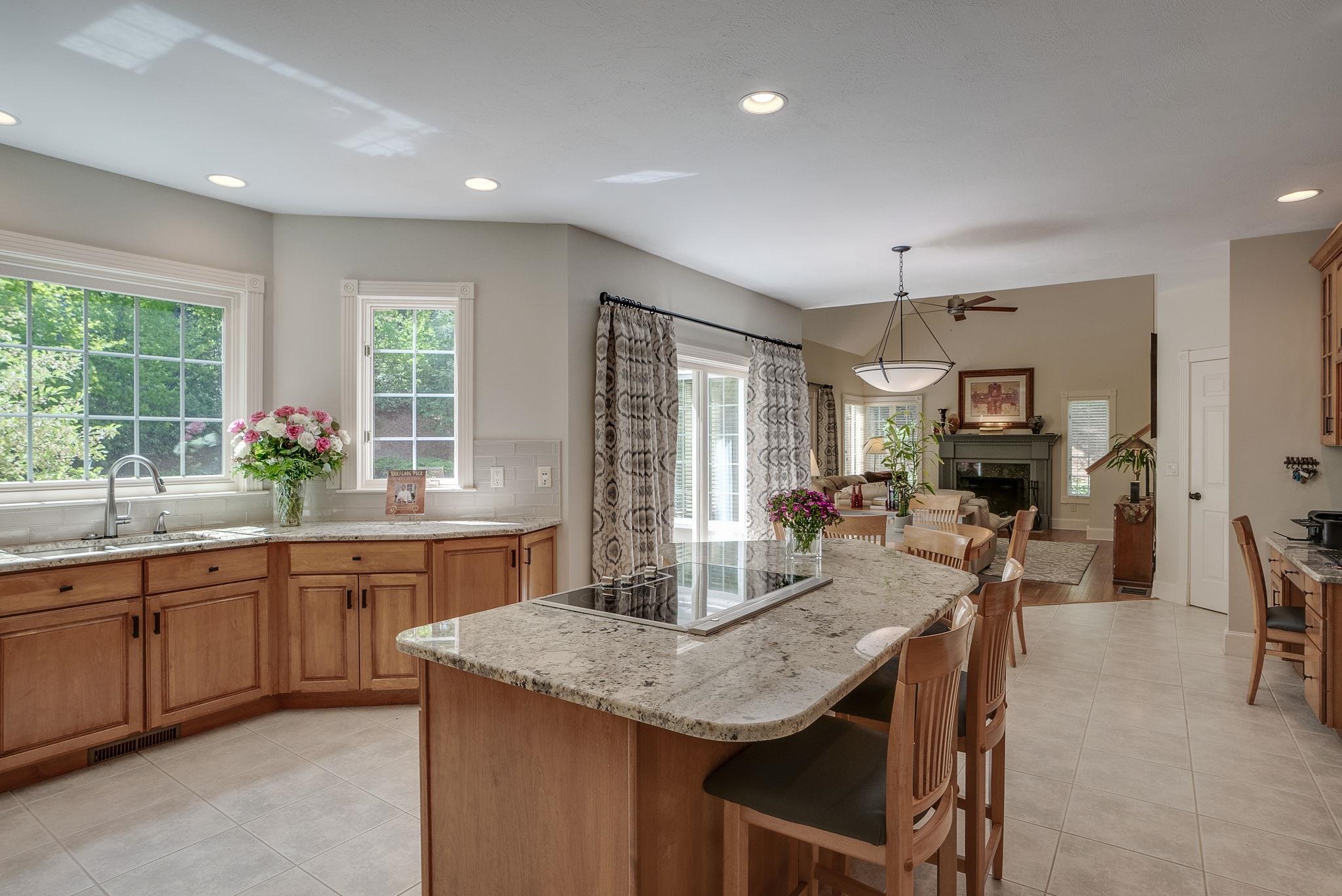 Center-Island Kitchen Perfect for Entertaining