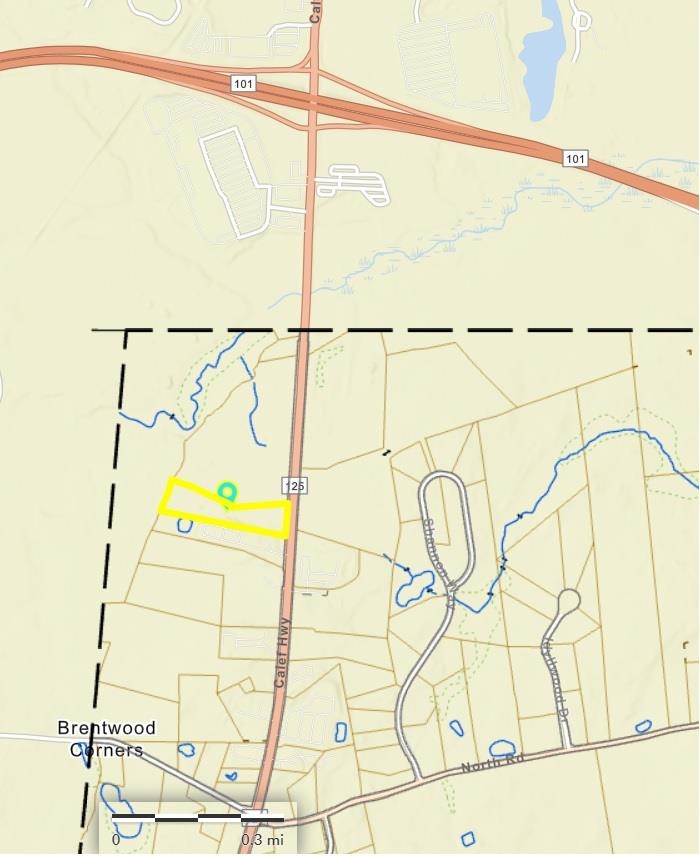 Map with Lot Highlighted