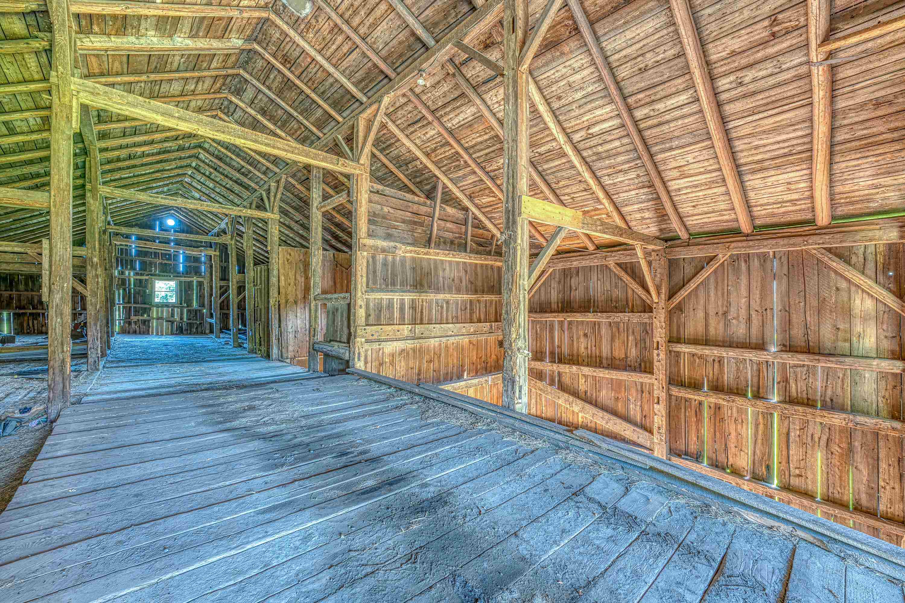 Antique Barn Interior