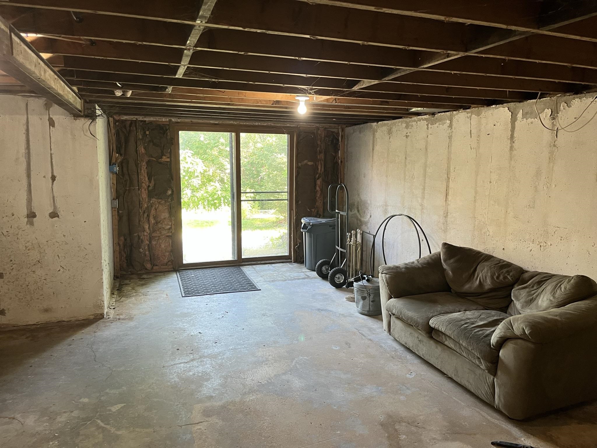 Expansion space in basement