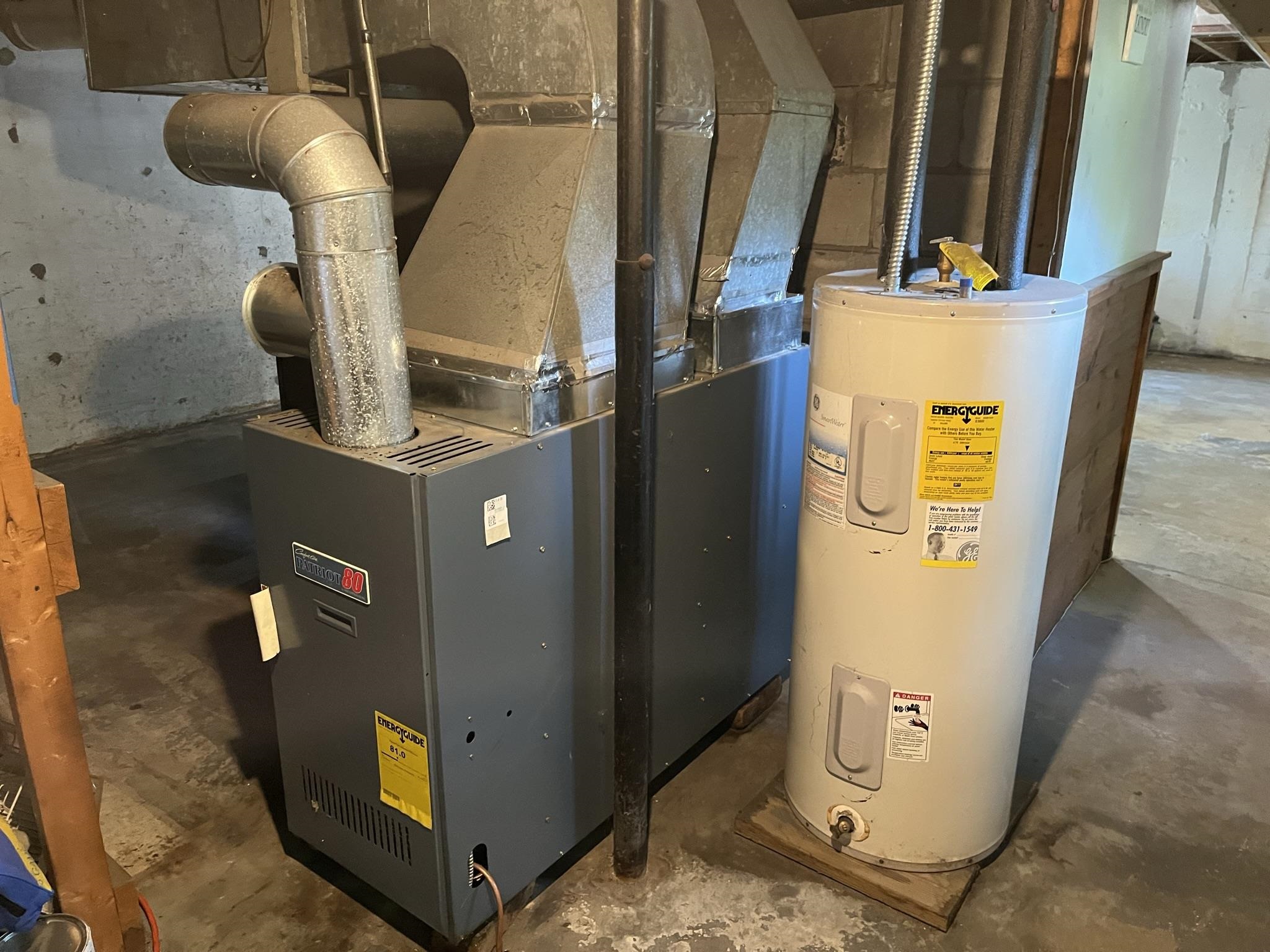 Updated Heating system and water heater