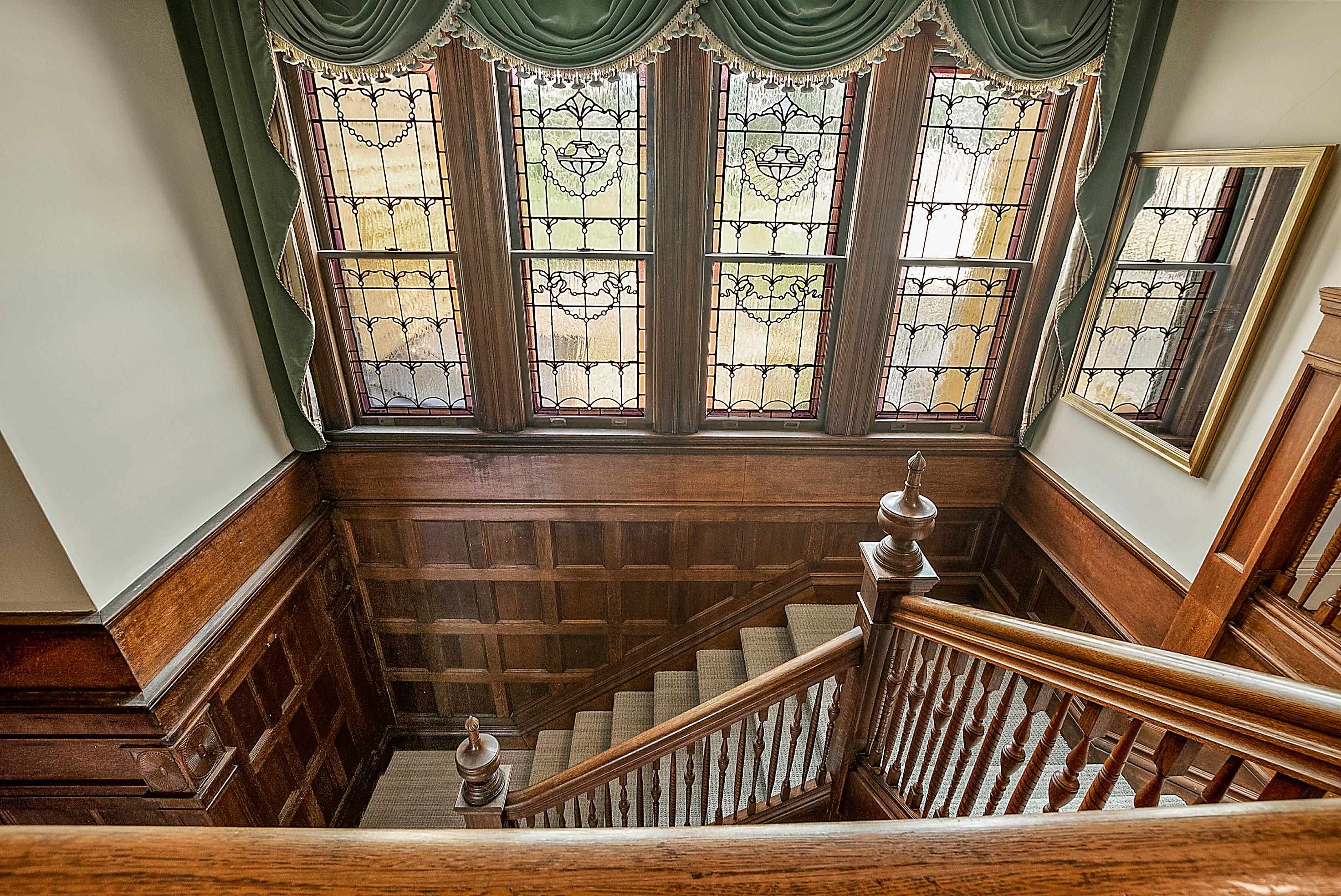 Grand Front Stairway