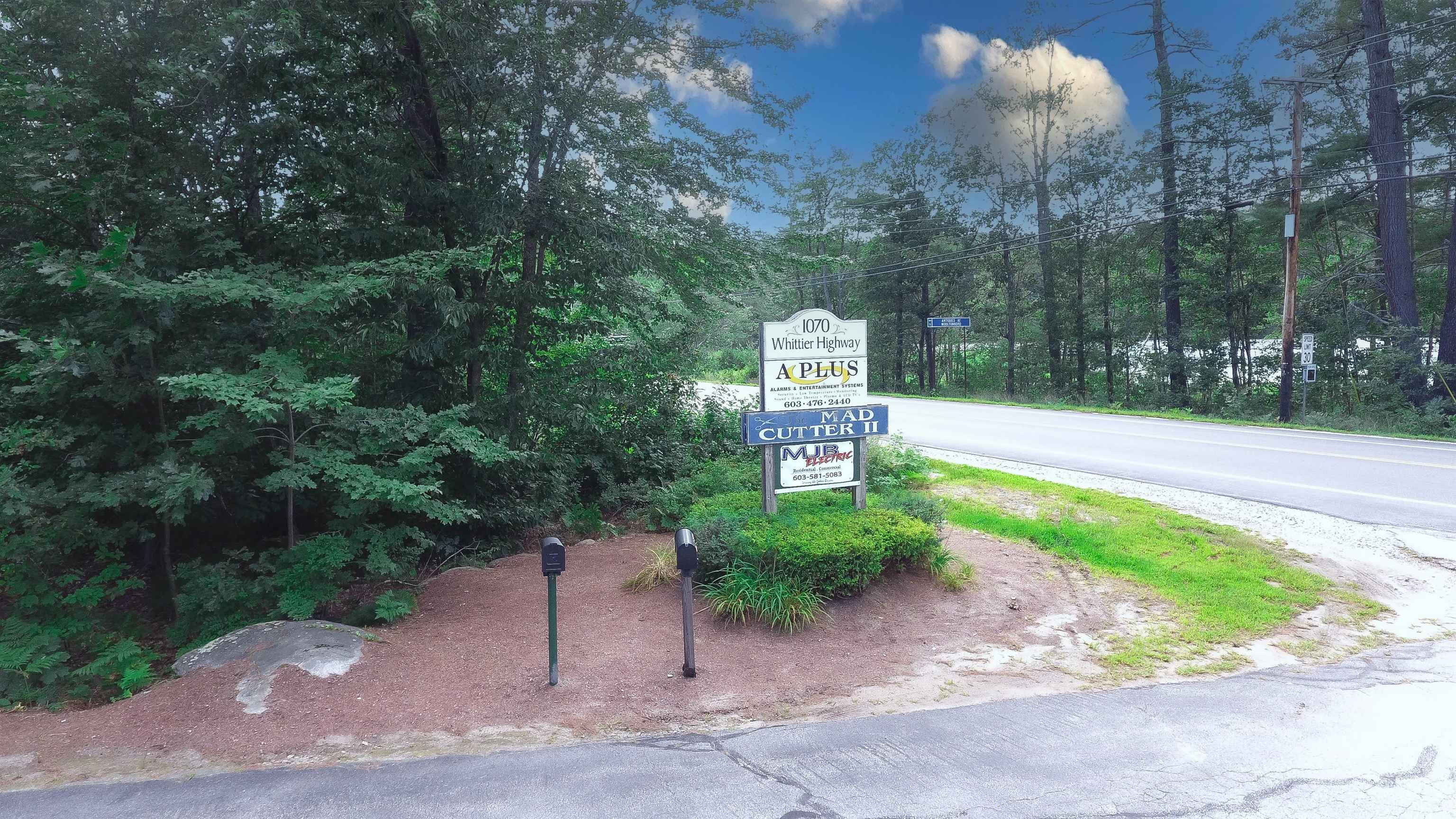 Entrance Sign on NH Route 25