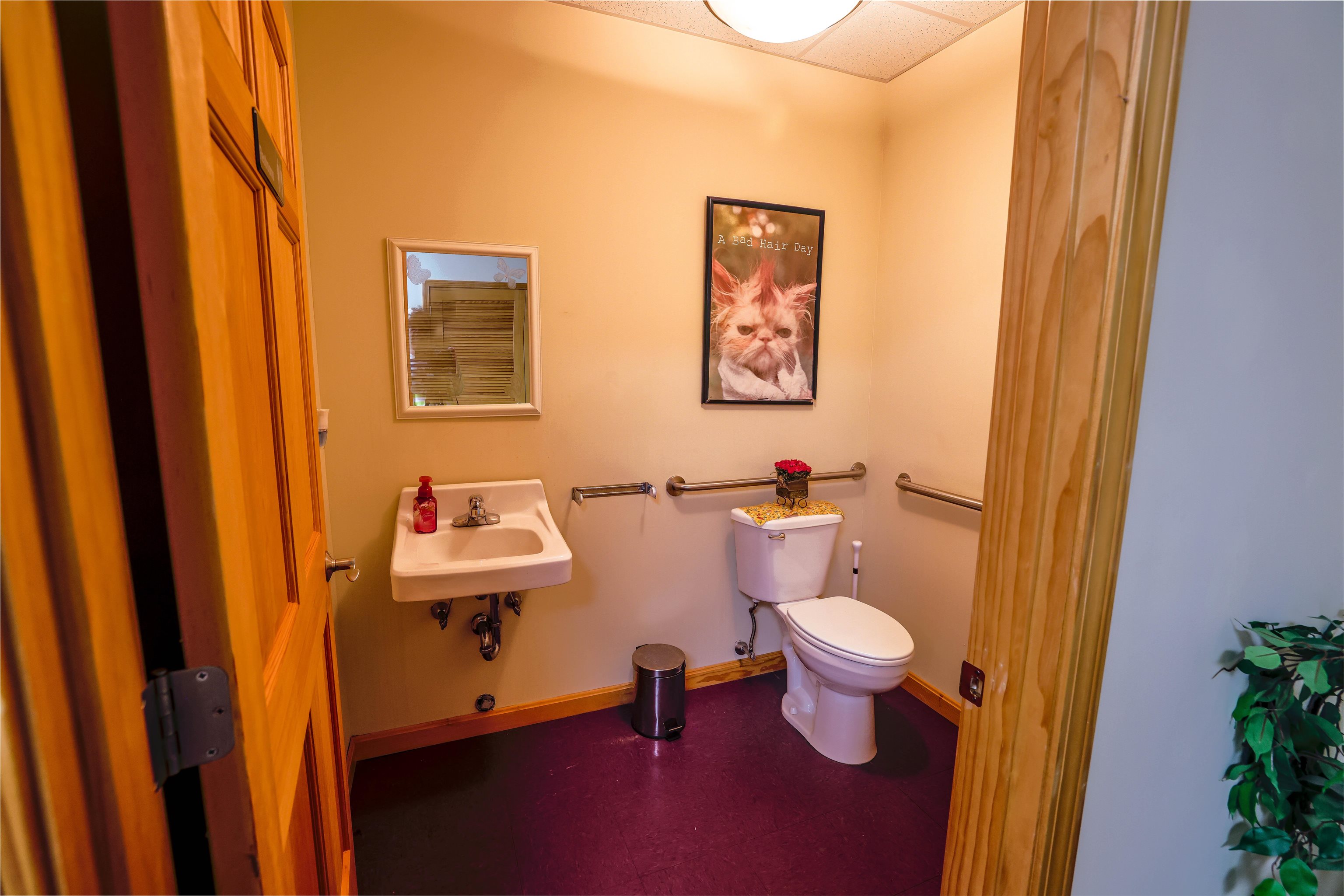 Bathroom Unit 1 and shared with Unit 2