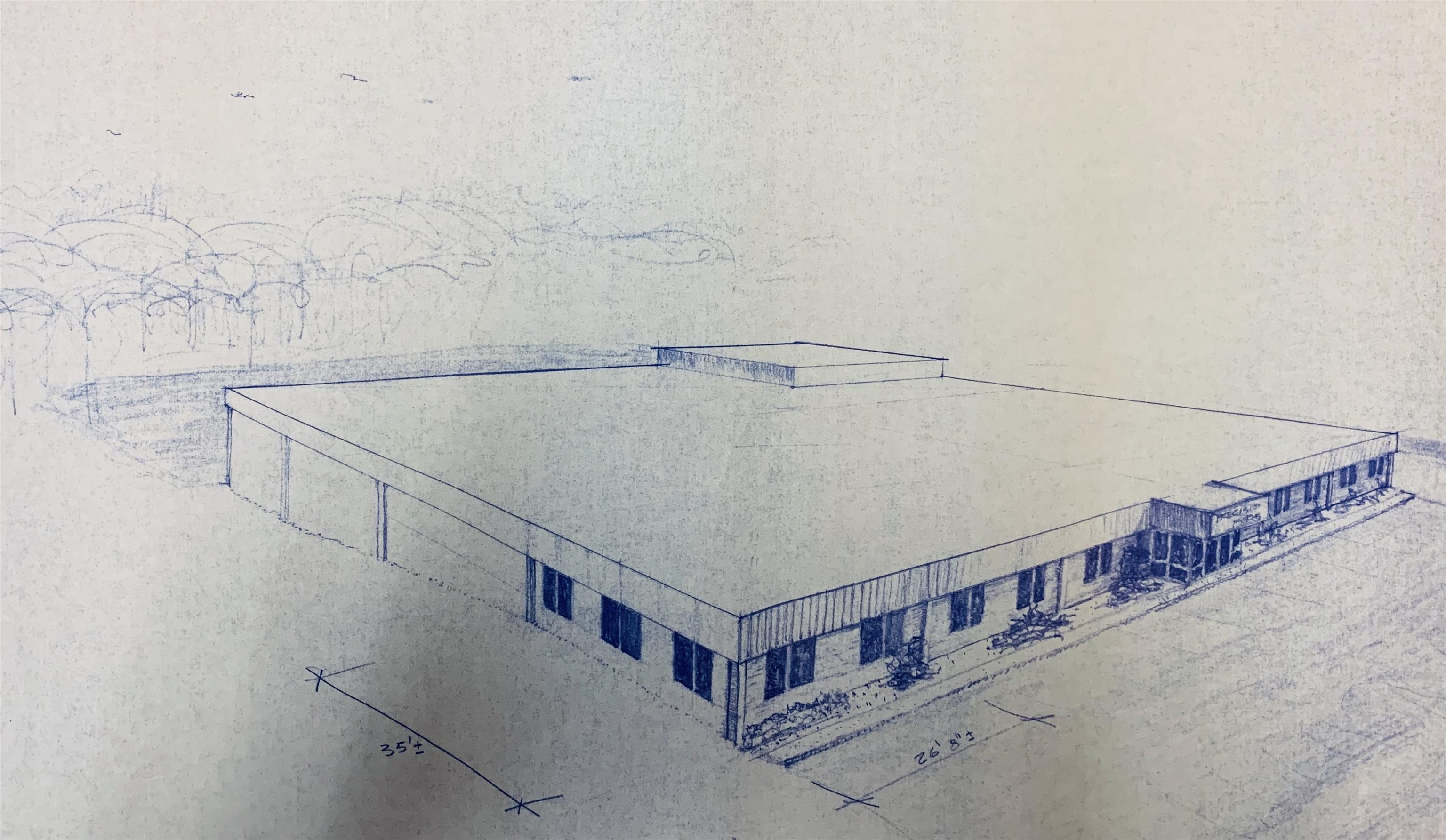 Building Elevation Drawing